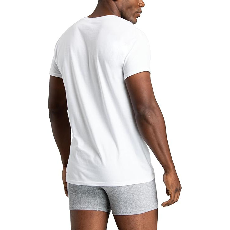 Men's 6-Pack Classic Cotton Crew Neck Undershirts