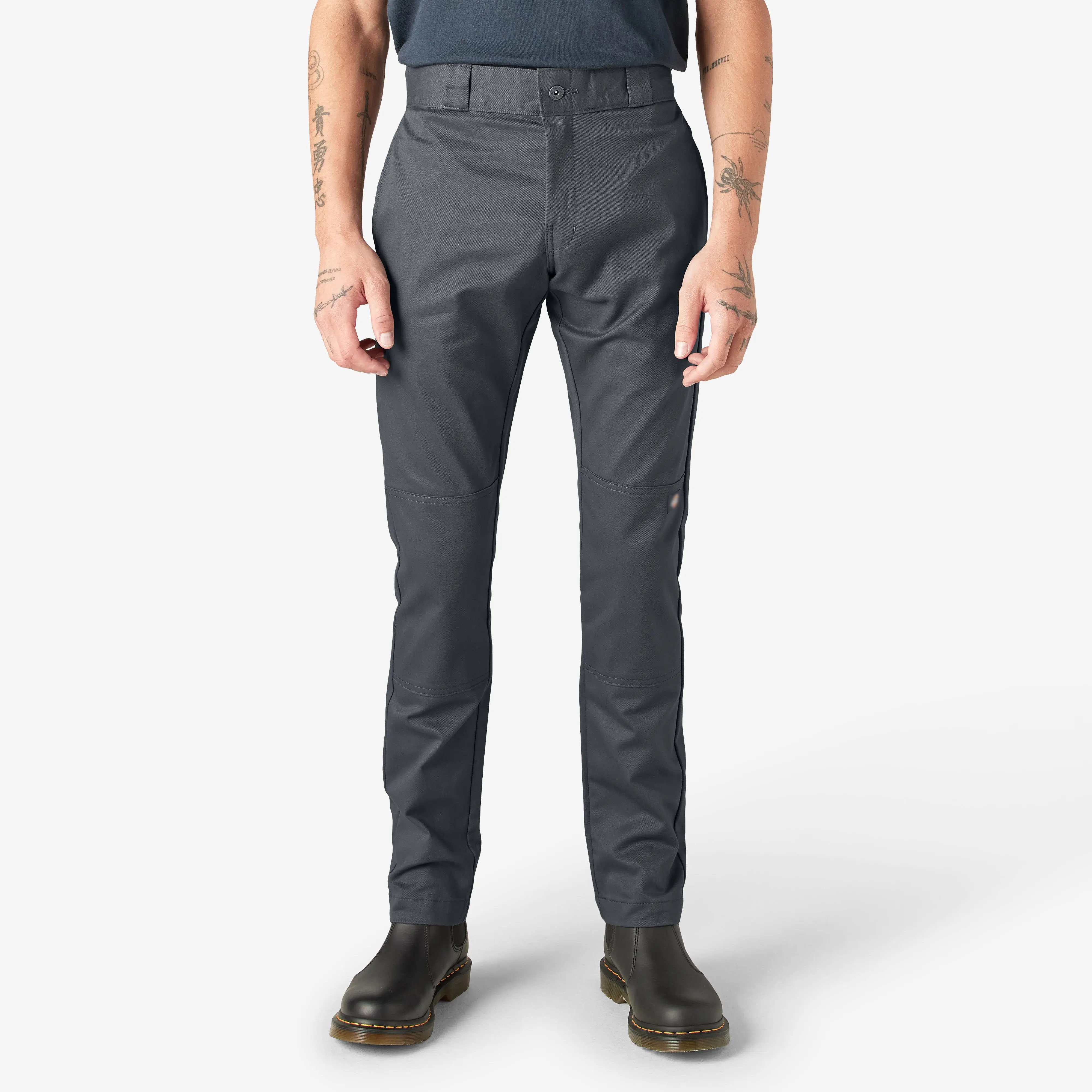 Men's FLEX Slim Fit Double-Knee Work Pants