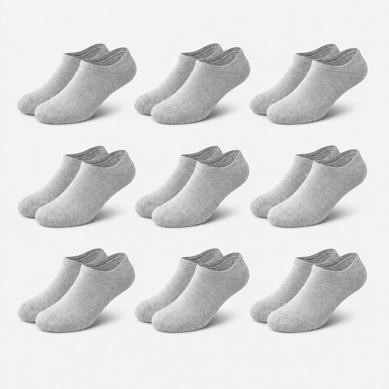 9-PAIR SOCKS ONLY $5 - No Show, Ankle & Crew Styles