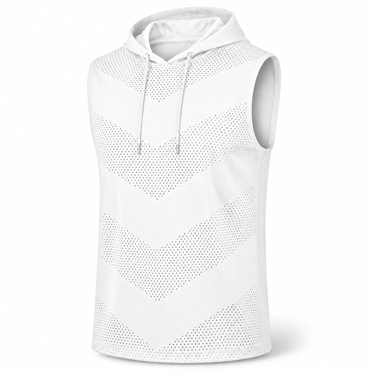 Men's Ventilated Sleeveless Athletic Hoodies
