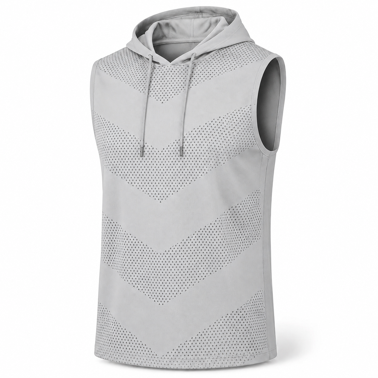 Men's Ventilated Sleeveless Athletic Hoodies