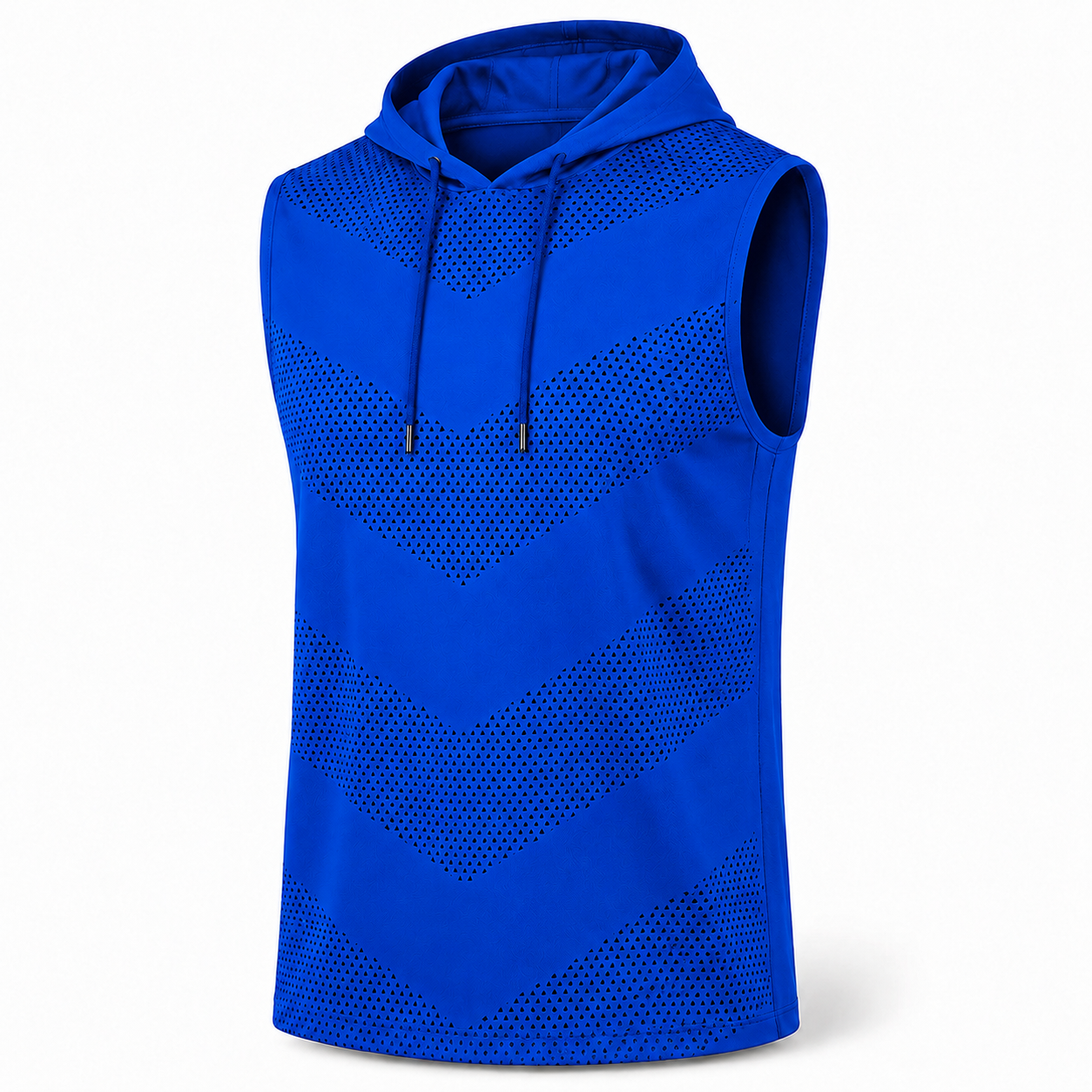 Men's Ventilated Sleeveless Athletic Hoodies