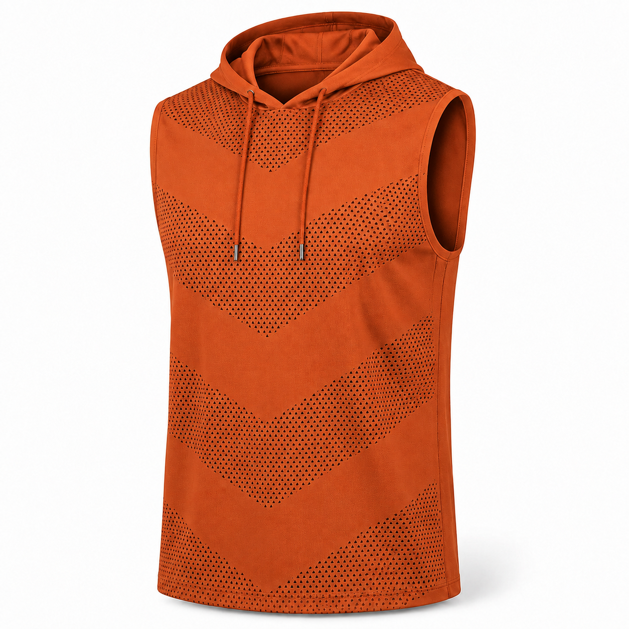 Men's Ventilated Sleeveless Athletic Hoodies