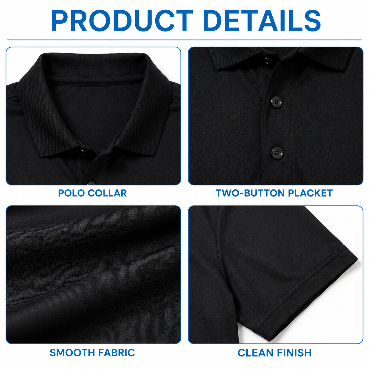 Men's Everyday Stretch Performance Polo Shirts