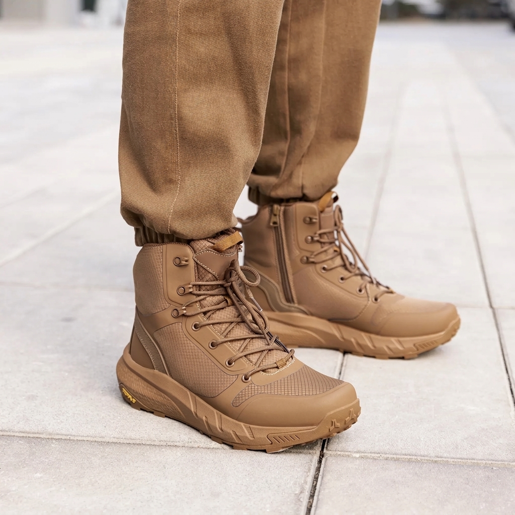 Men's 8" Lightweight Tactical Side-Zip Boots
