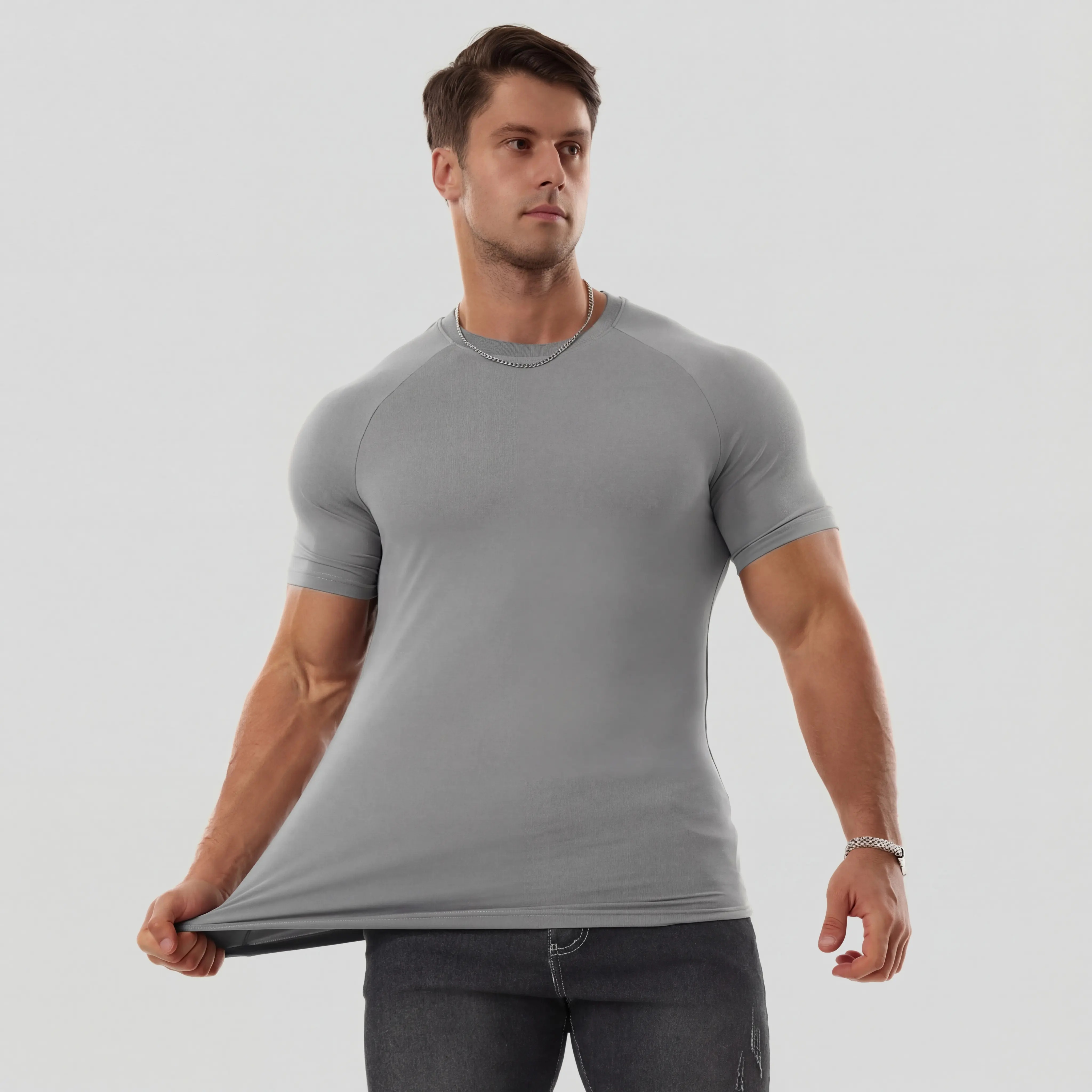 Men's Performance Raglan Athletic T-Shirt