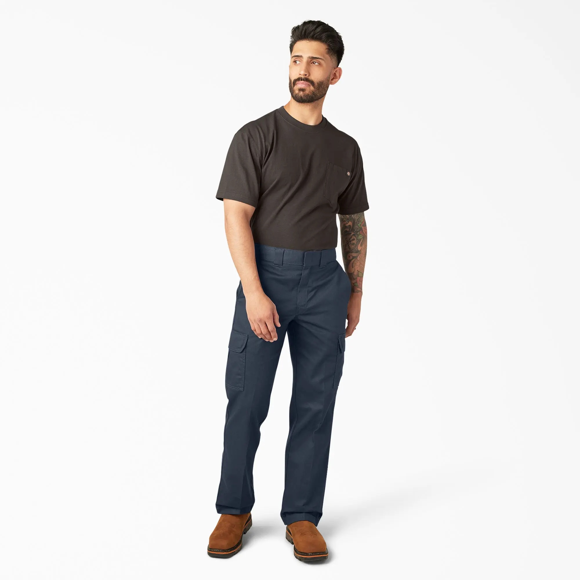 Men's Relaxed Fit Utility Cargo Work Pants