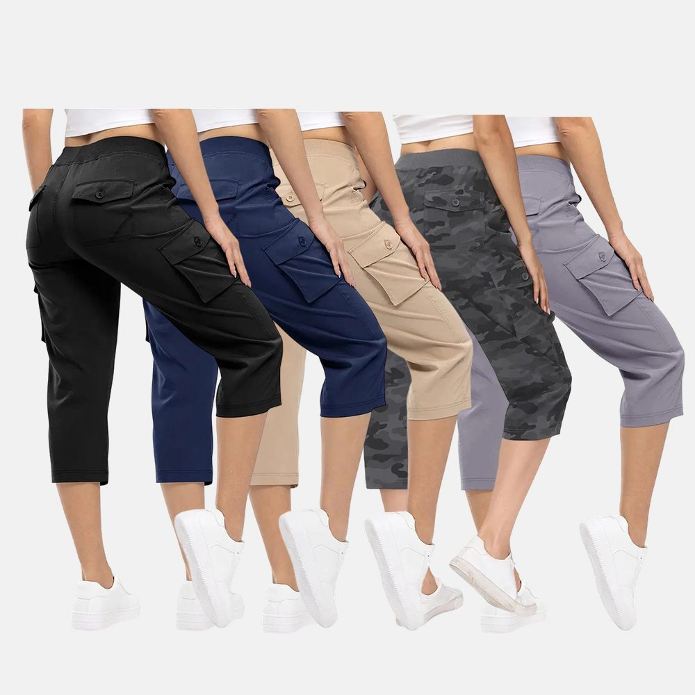 🔥Women’s Lightweight Quick-Dry Capri Cargo Pants