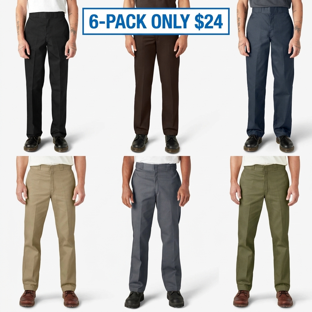 Men's Classic Twill Work Pants