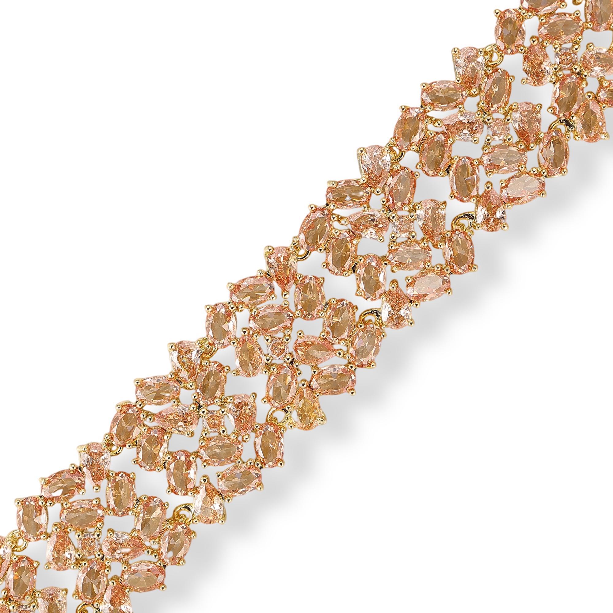 Énoranne 18K Gold Oval Teardrop Bracelet