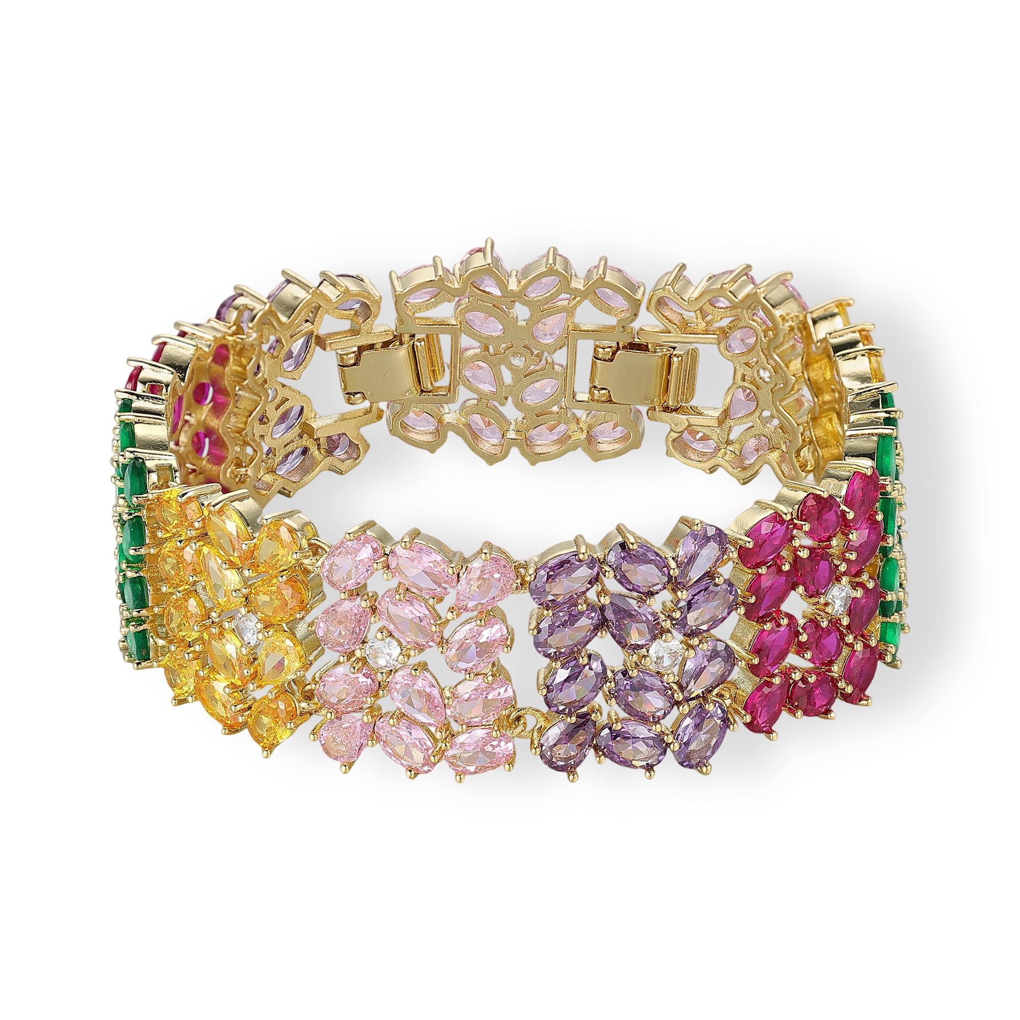 Énoranne 18K Gold Oval Teardrop Bracelet