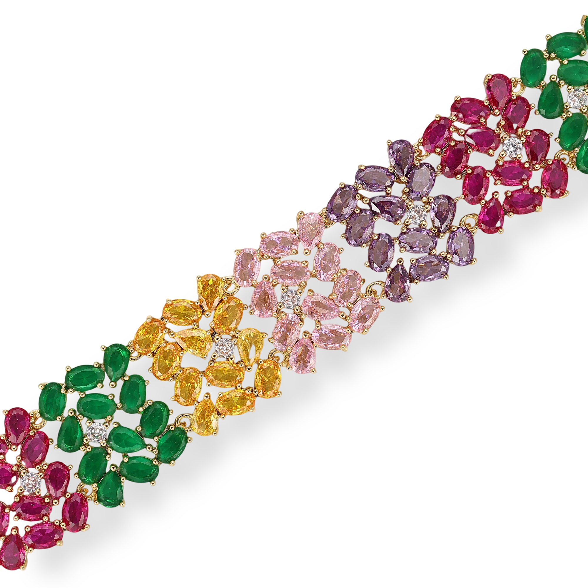 Énoranne 18K Gold Oval Teardrop Bracelet