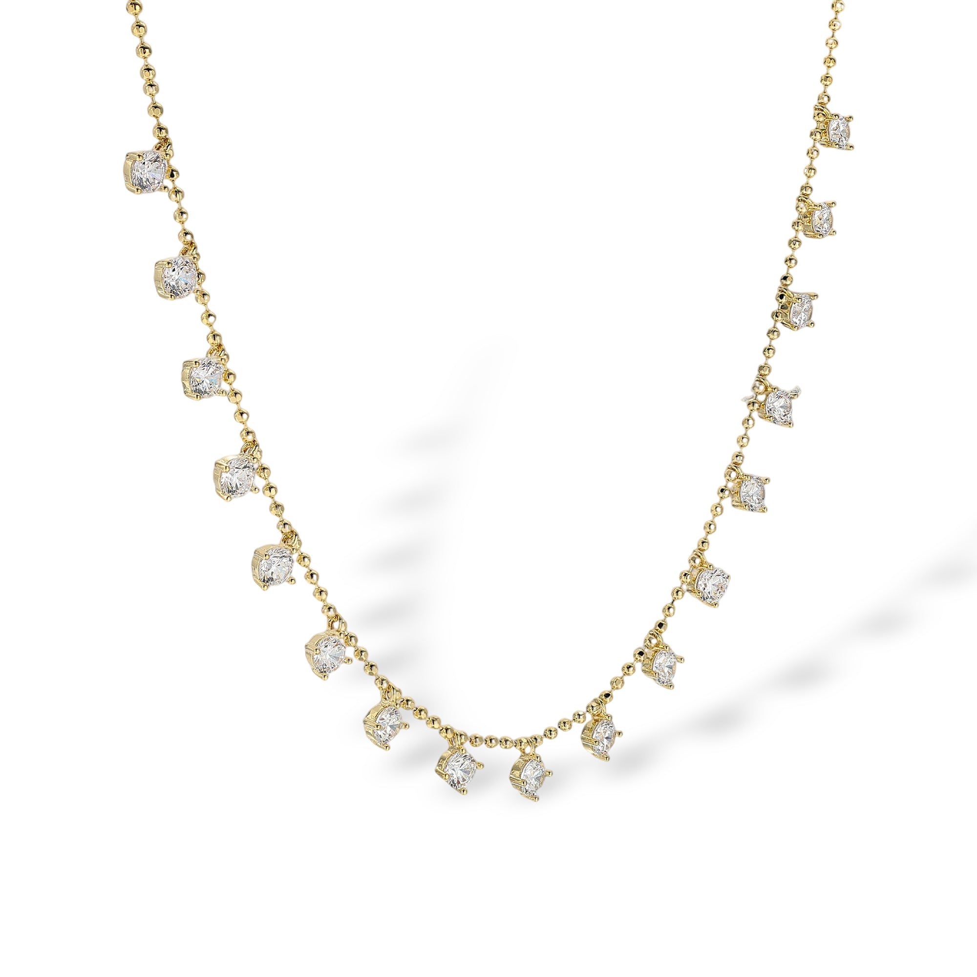 Archélia 14K Gold Round Necklace