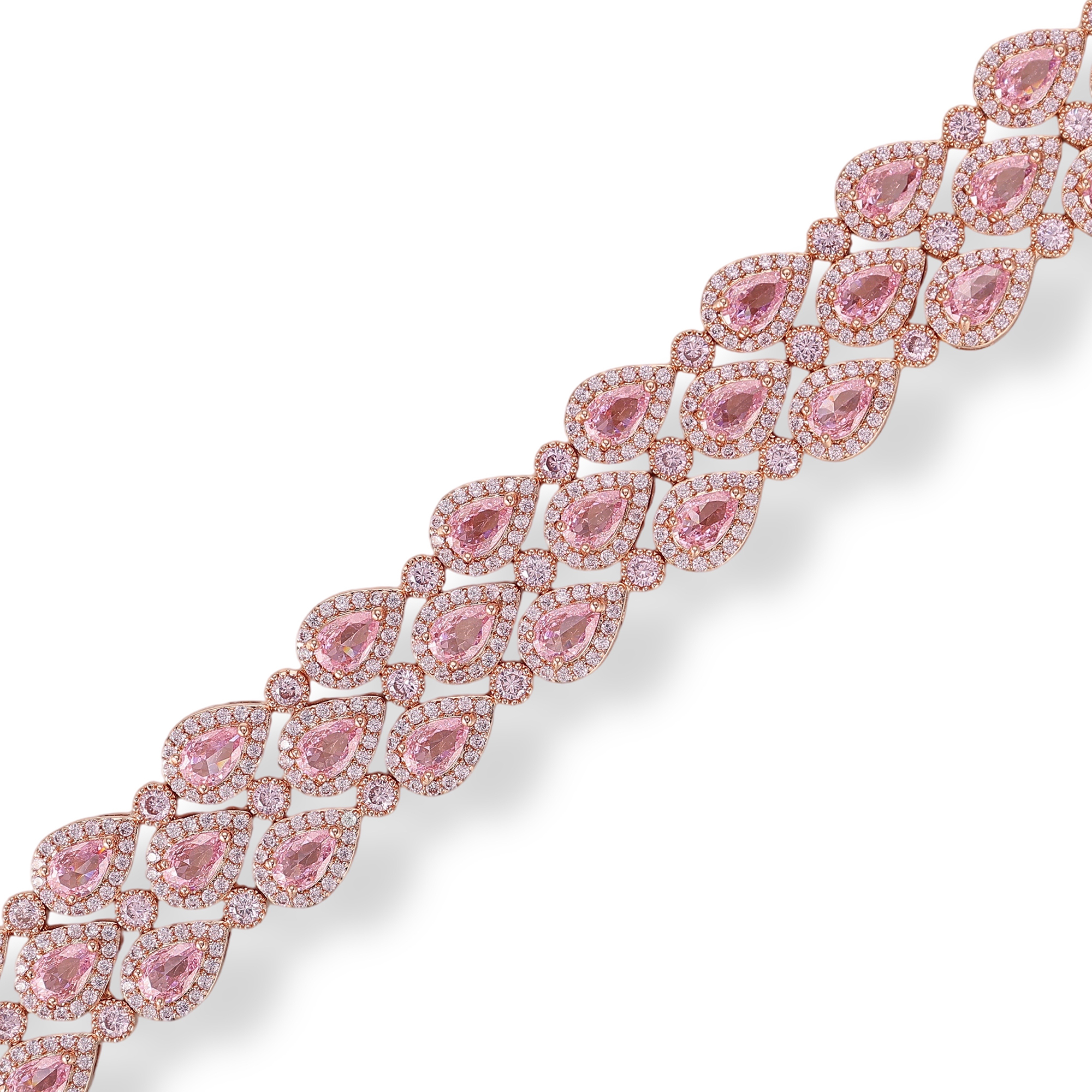 Cléore Triple-Row Teardrop Bracelet