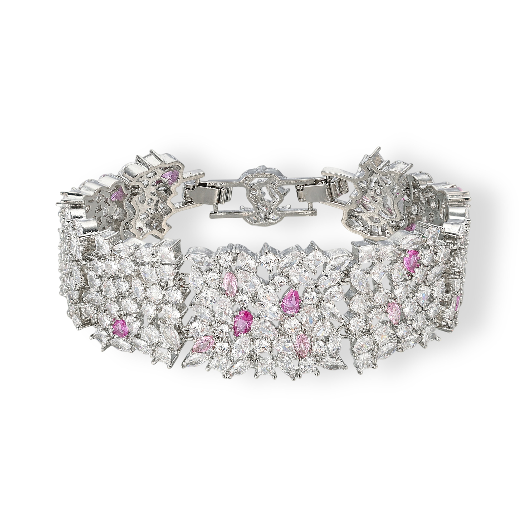 Claudie White Mixed Shape Bracelet