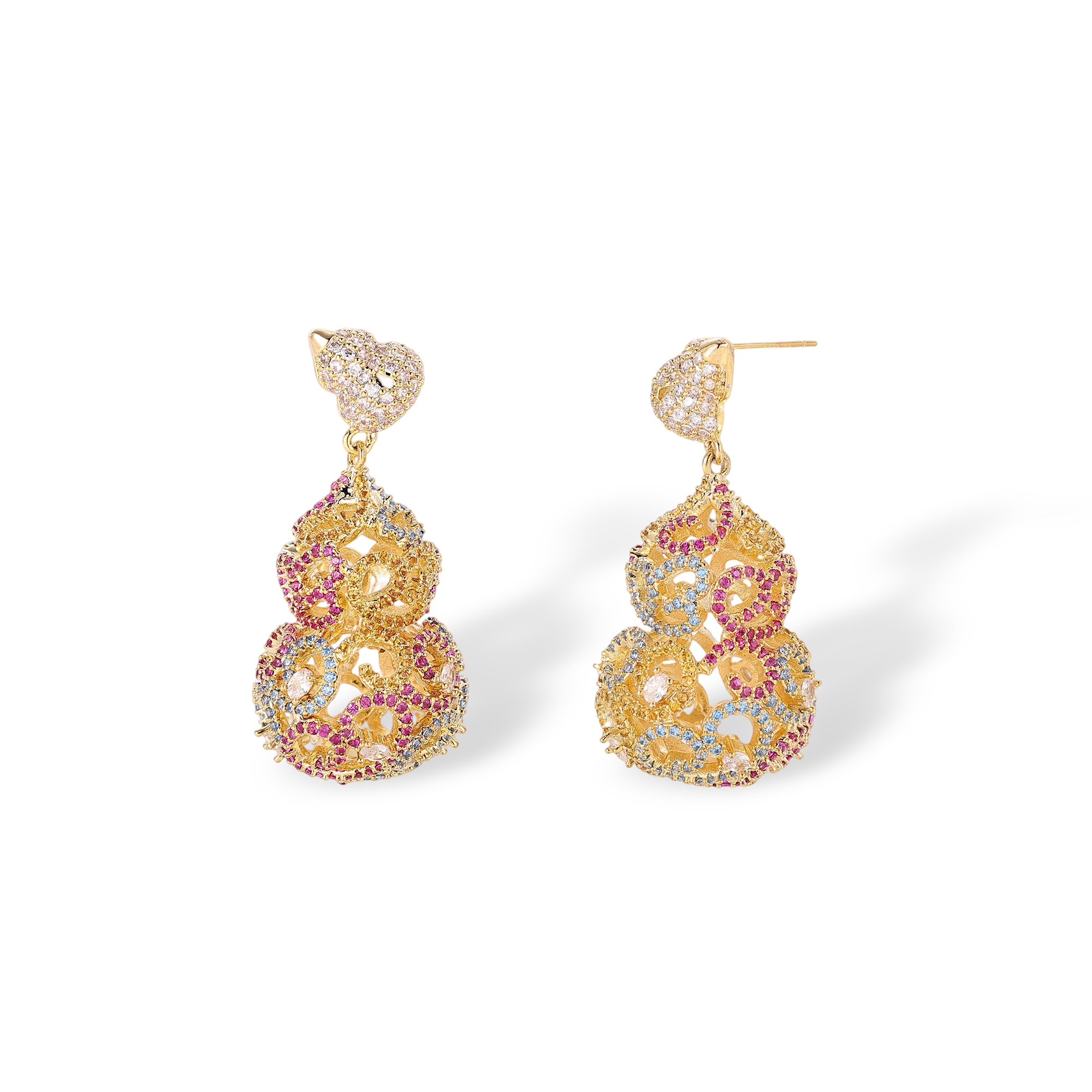 Daphnéa Gourd Drop Earrings