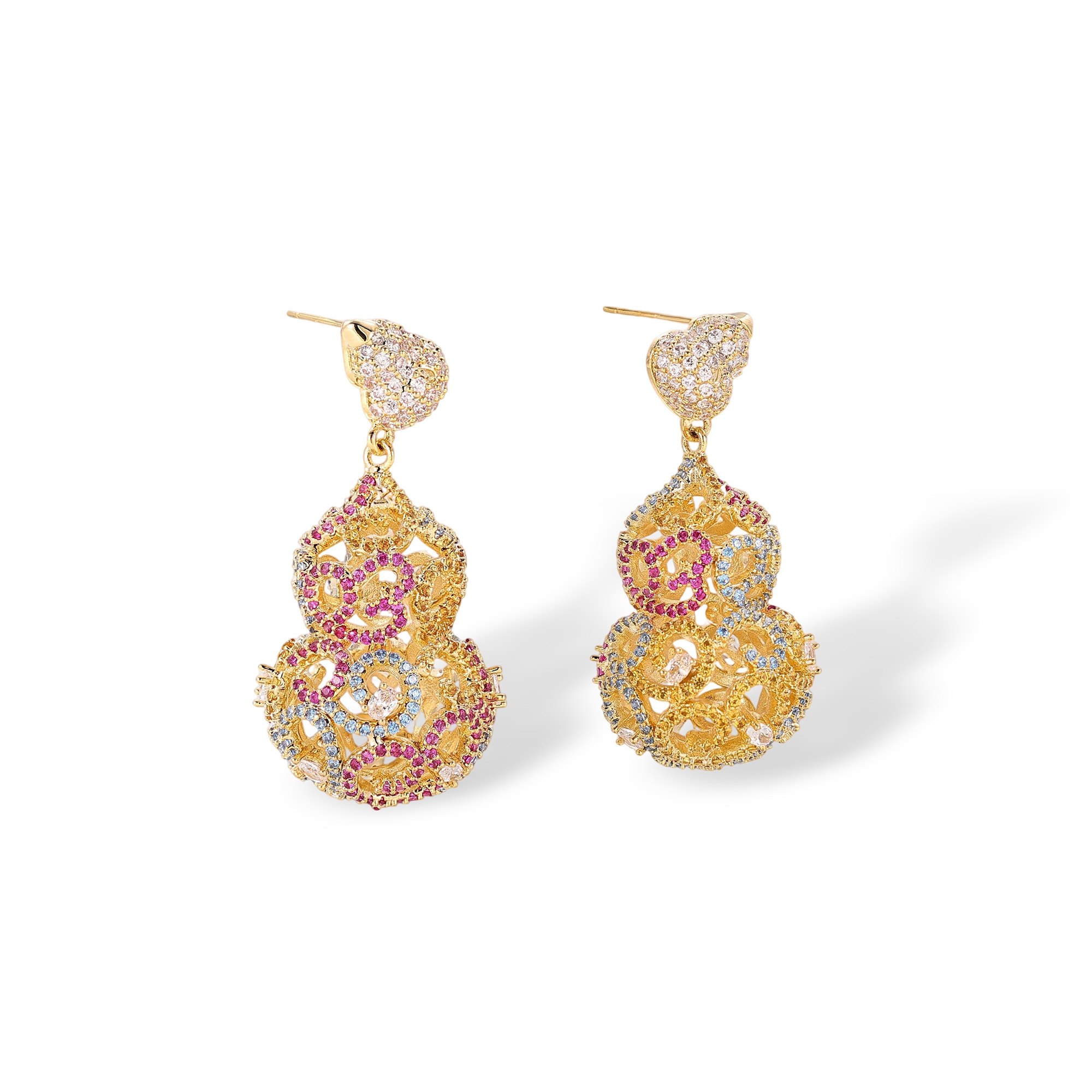 Daphnéa Gourd Drop Earrings