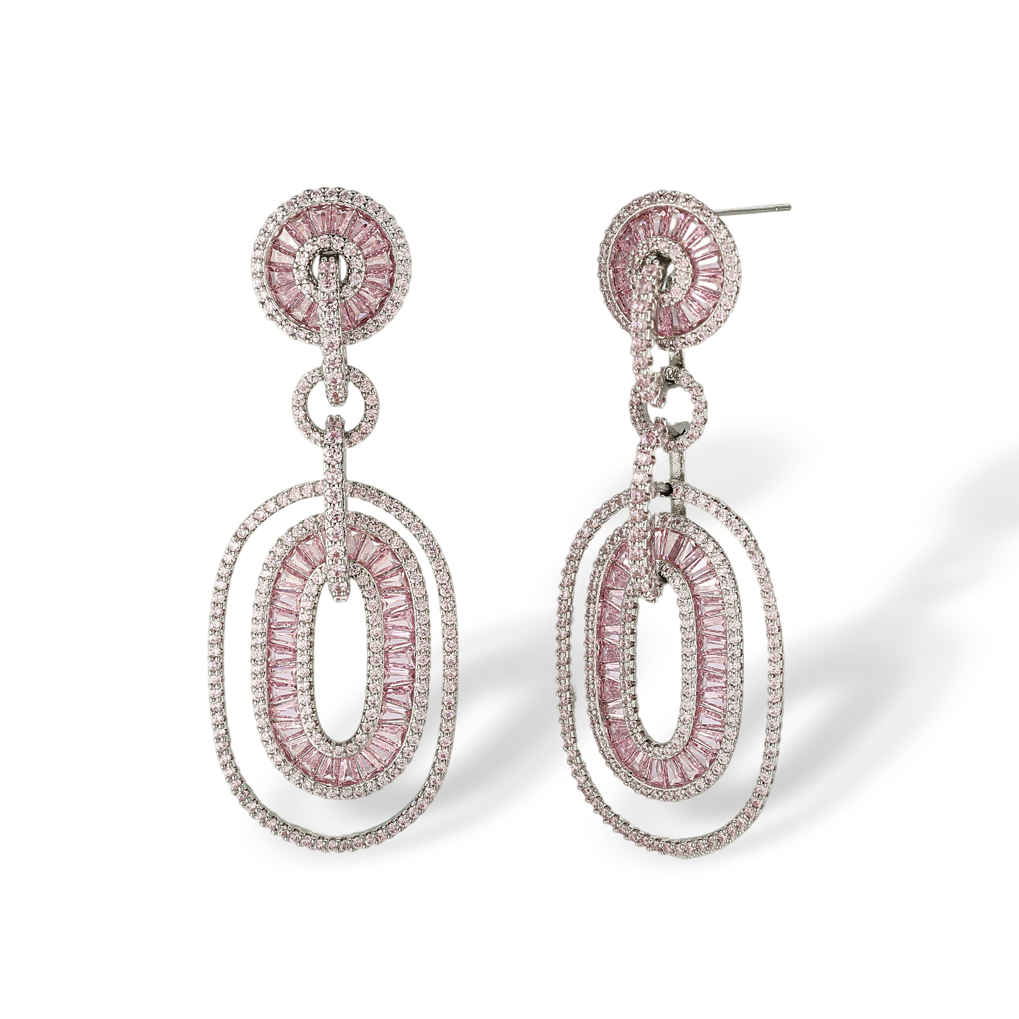 Devotiana Oval Link Drop Earrings
