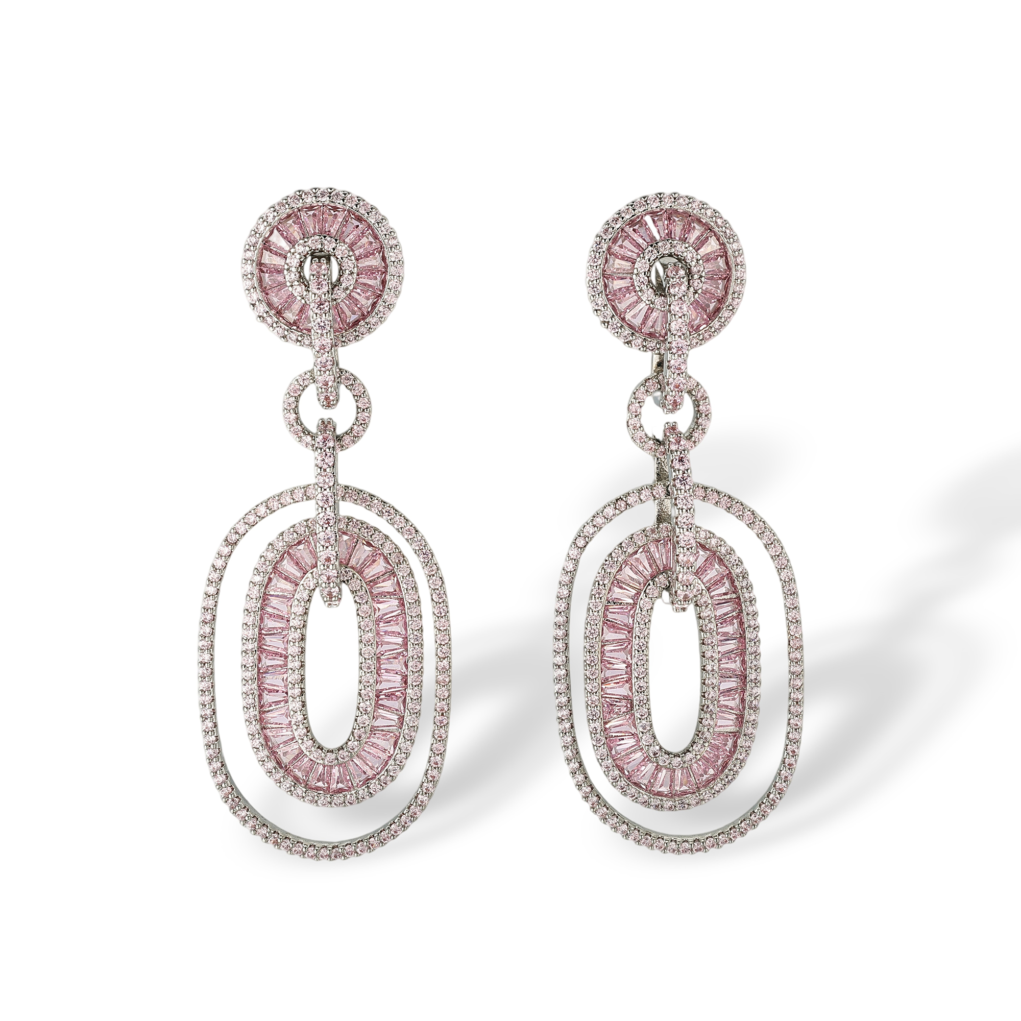 Devotiana Oval Link Drop Earrings
