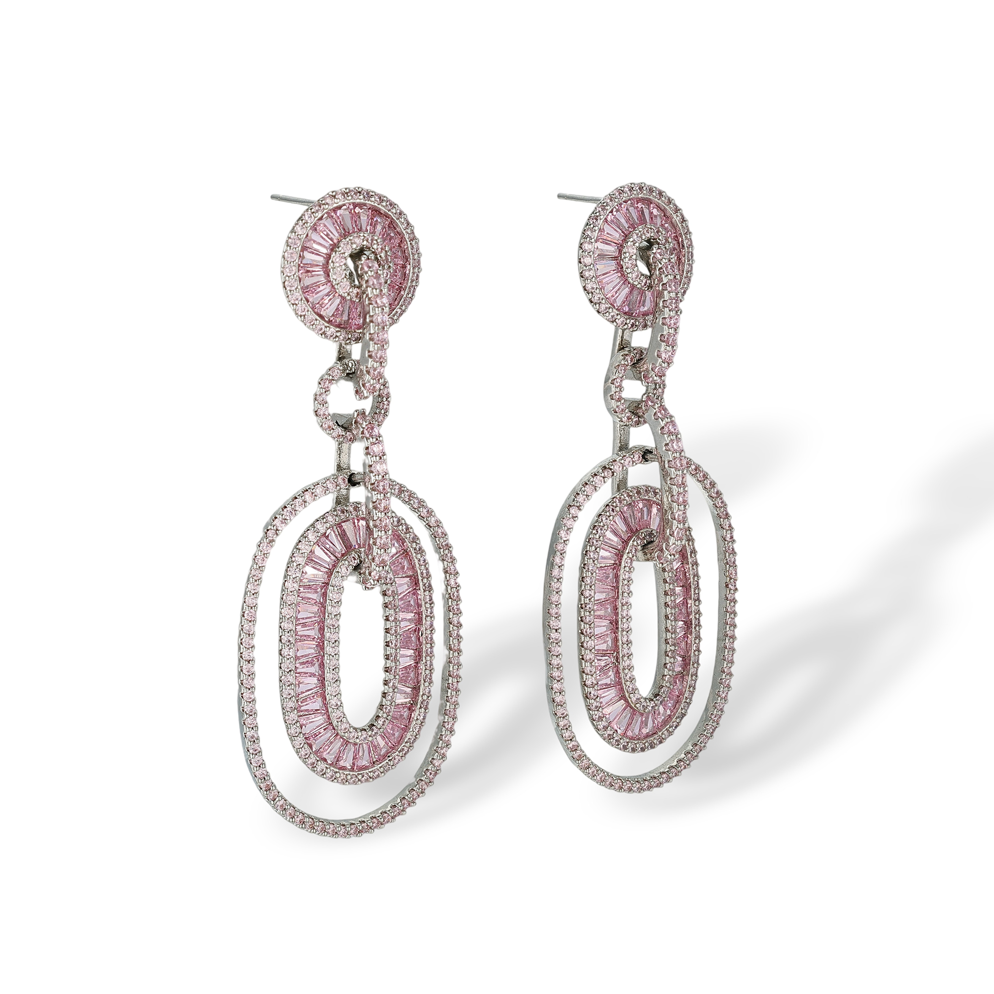 Devotiana Oval Link Drop Earrings