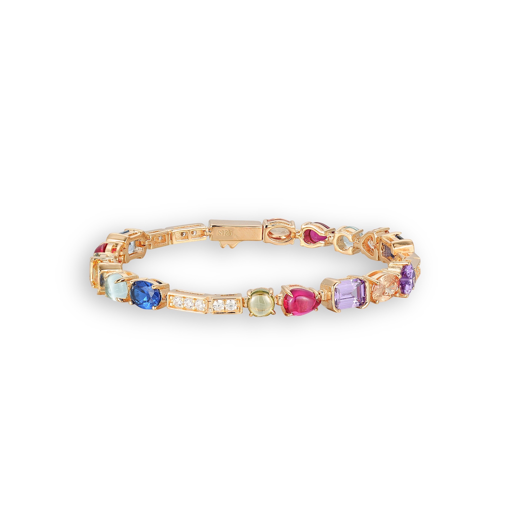 Dolomieu Multicolor Mixed Shape Bracelet