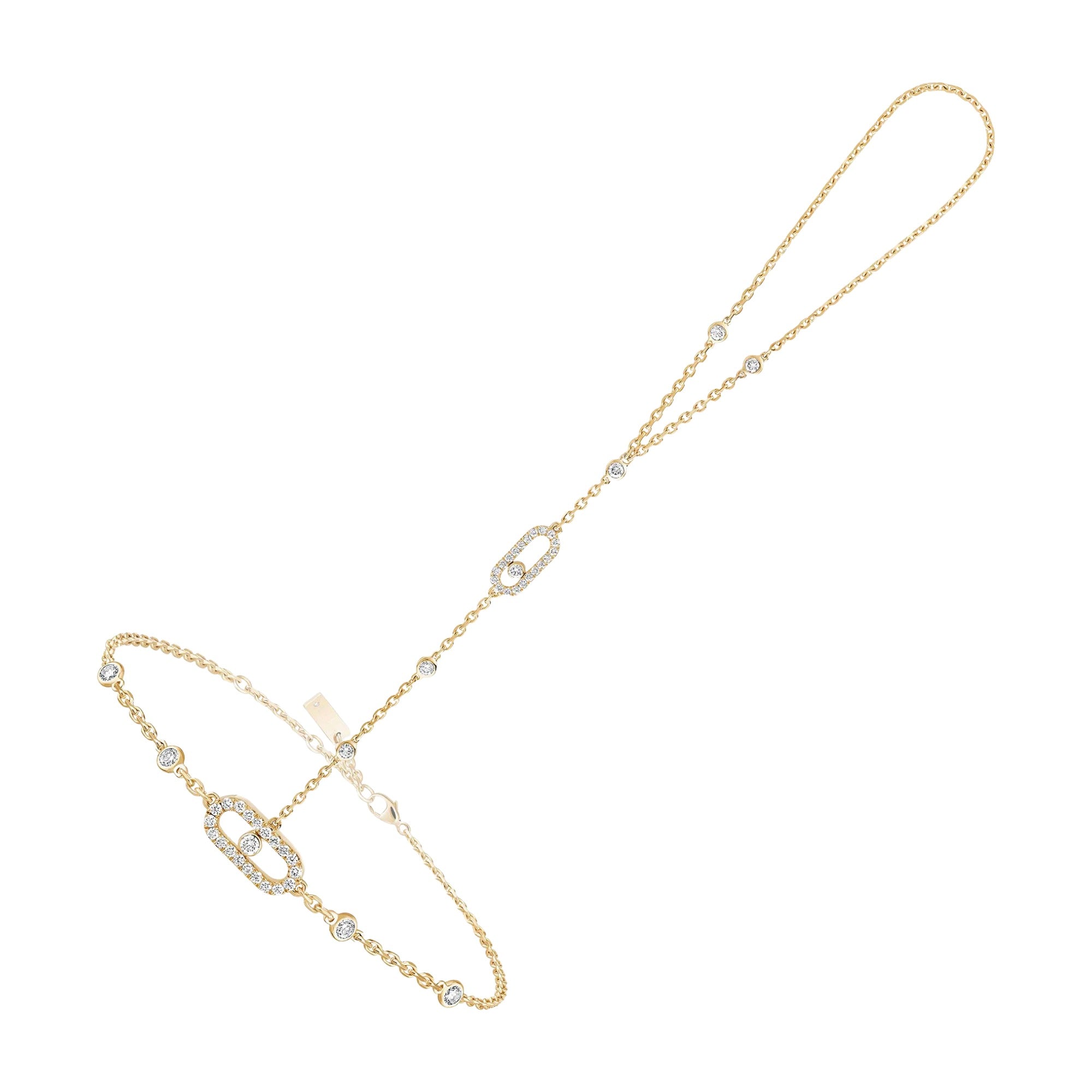 Elowen 14K Gold Sliding Hand Chain