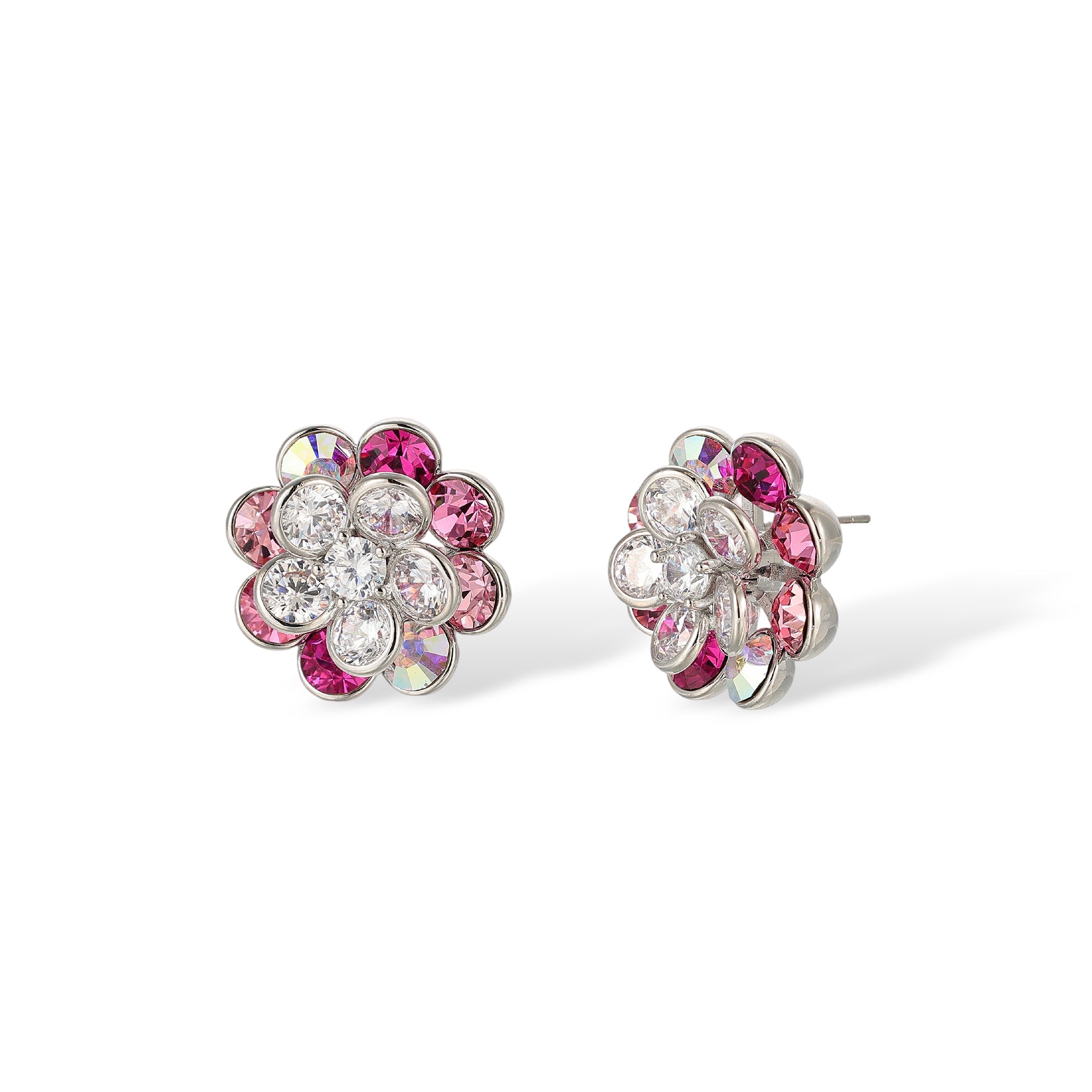 Élixane Spinning Floral Stud Earrings