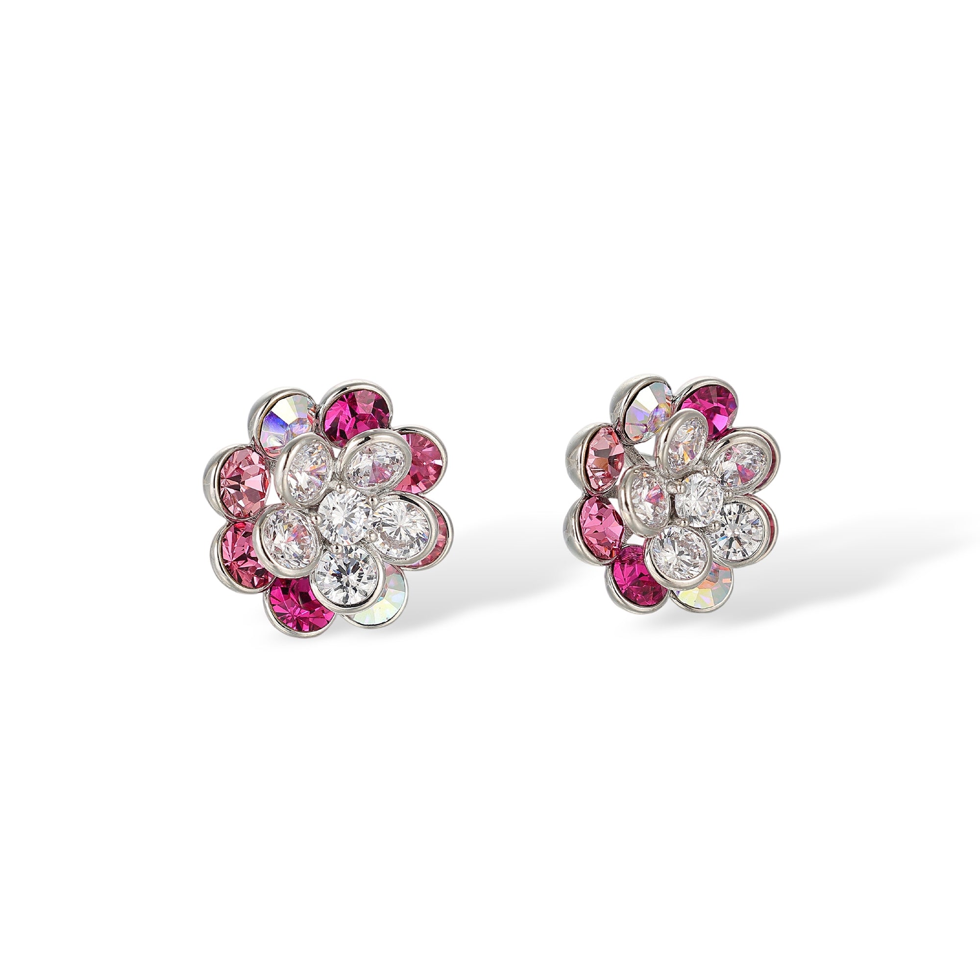 Élixane Spinning Floral Stud Earrings