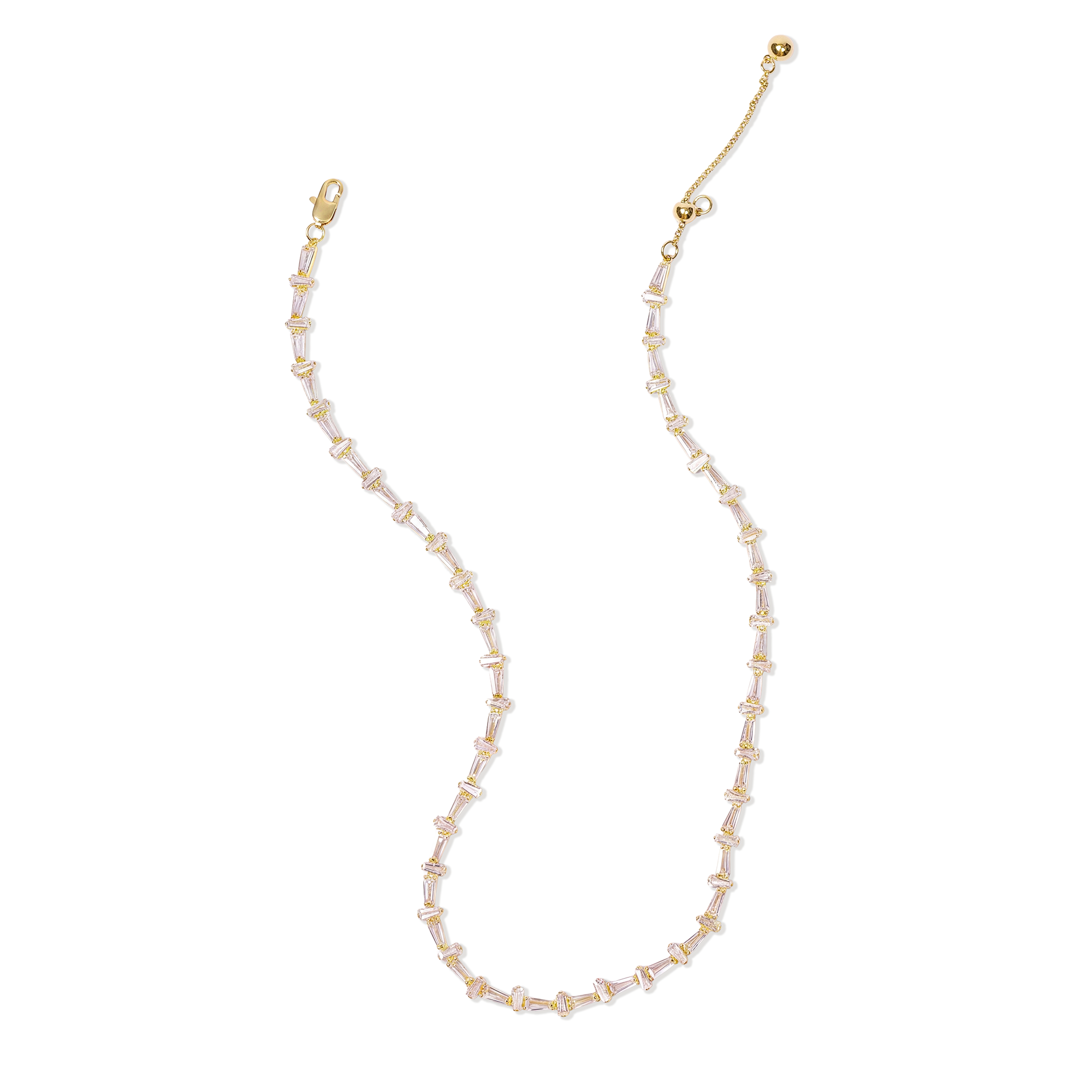 Éstelline 14K Gold Trapezoid Necklace