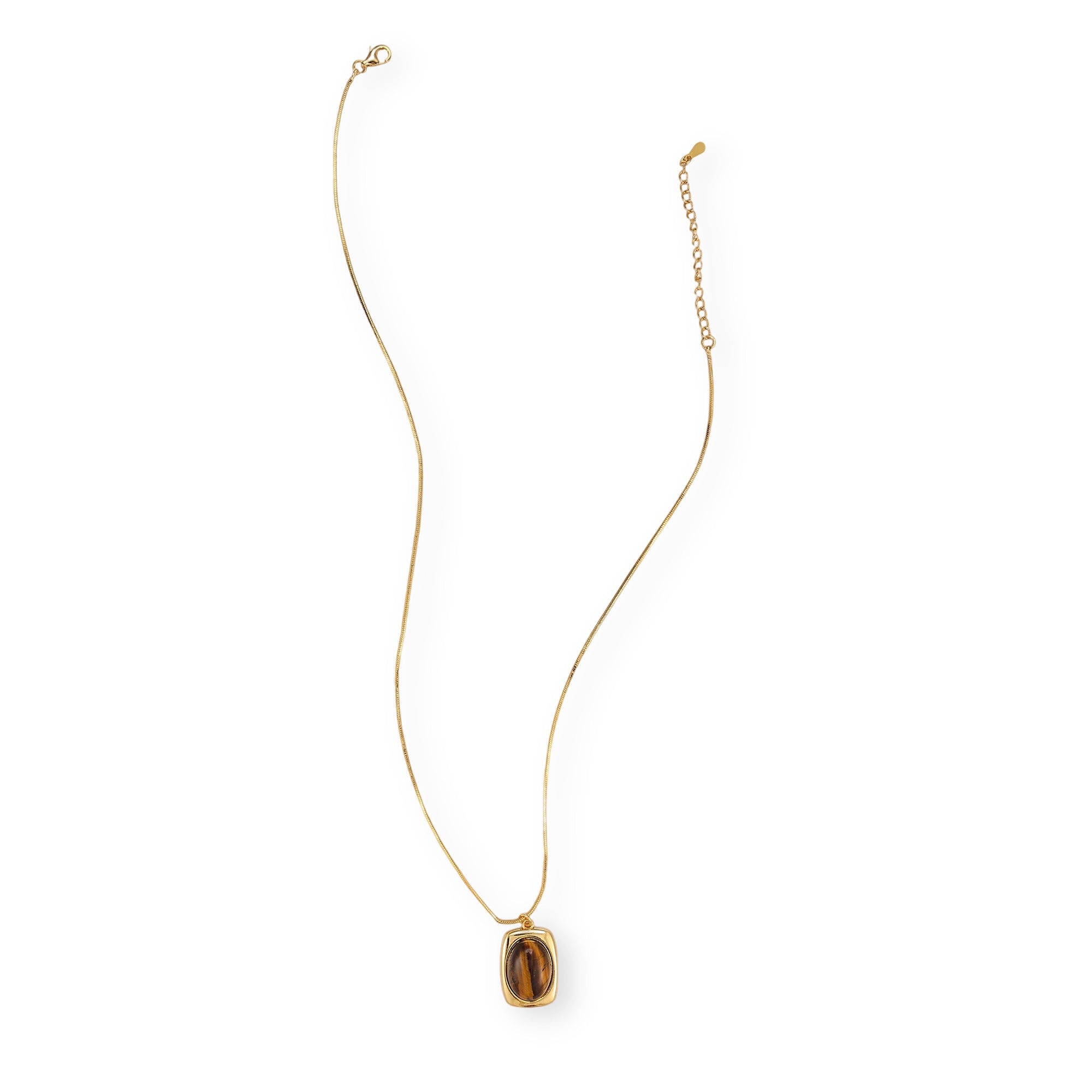 Goyave 18K Gold Rectangular Necklace