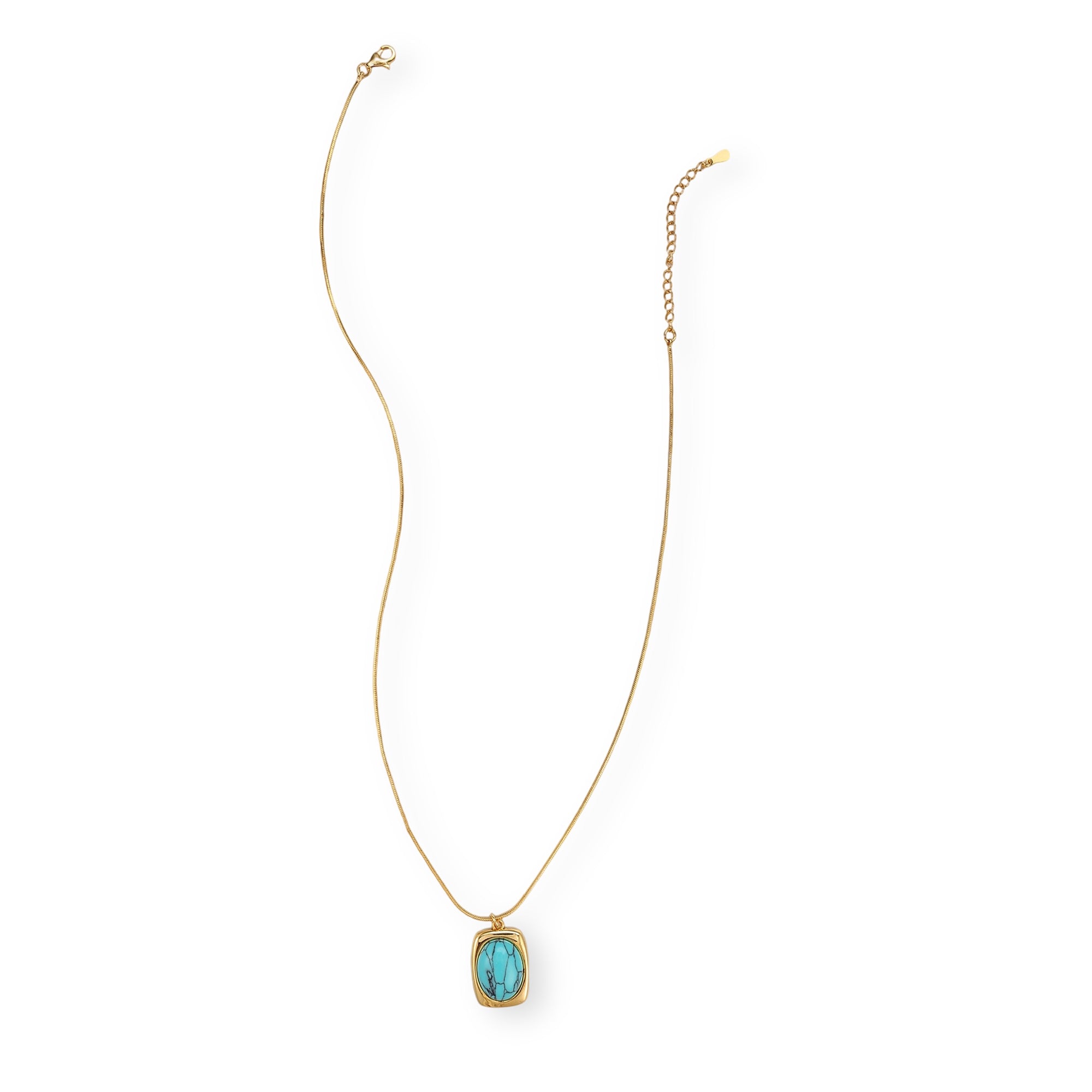 Goyave 18K Gold Rectangular Necklace