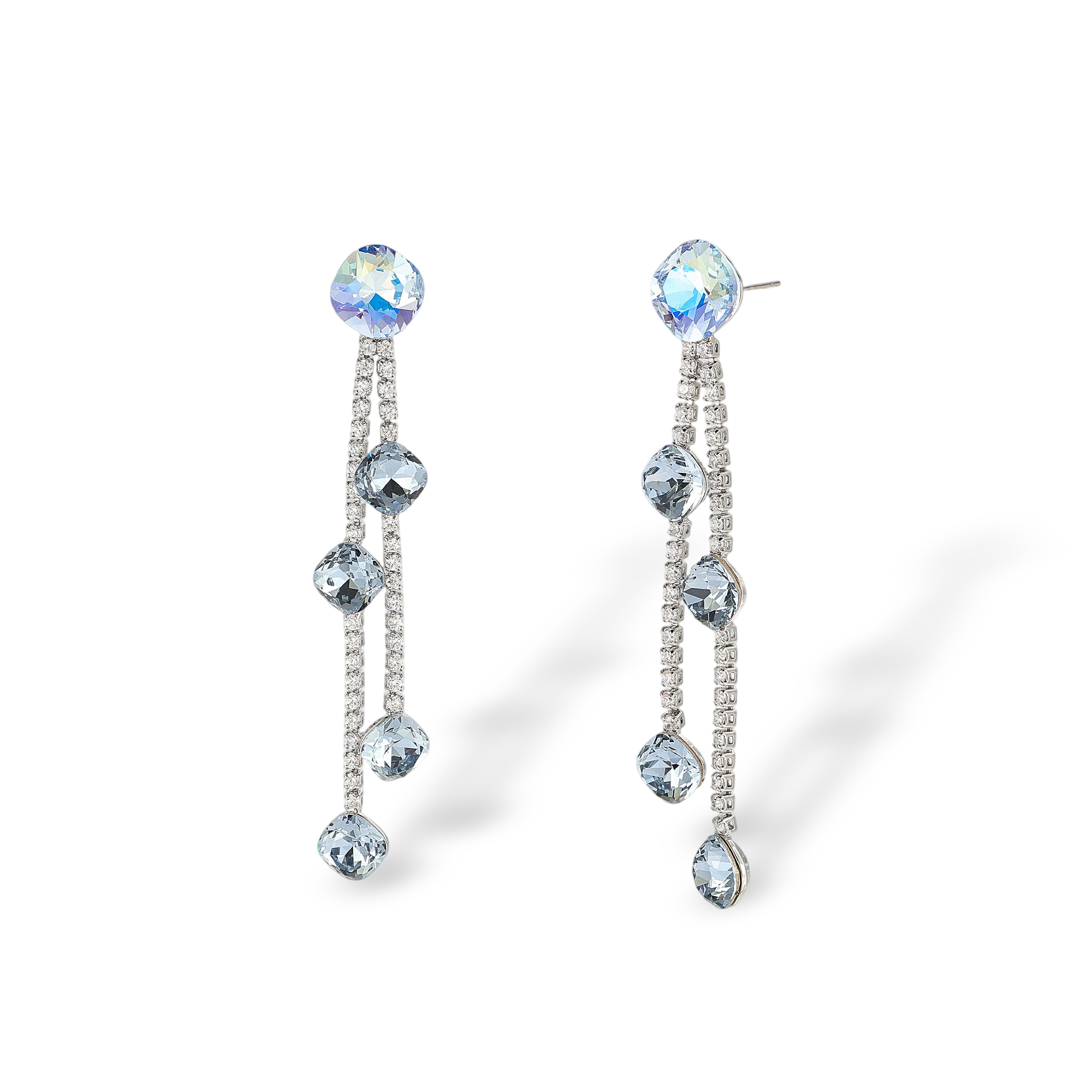 Hermionne Cushion Drop Earrings