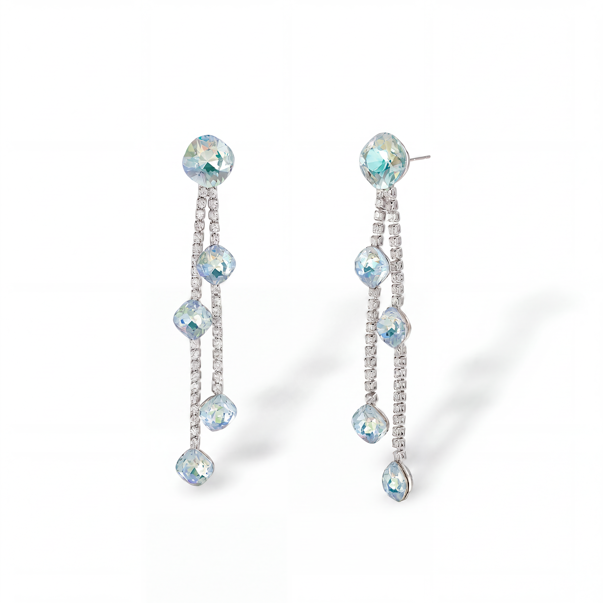 Hermionne Cushion Drop Earrings