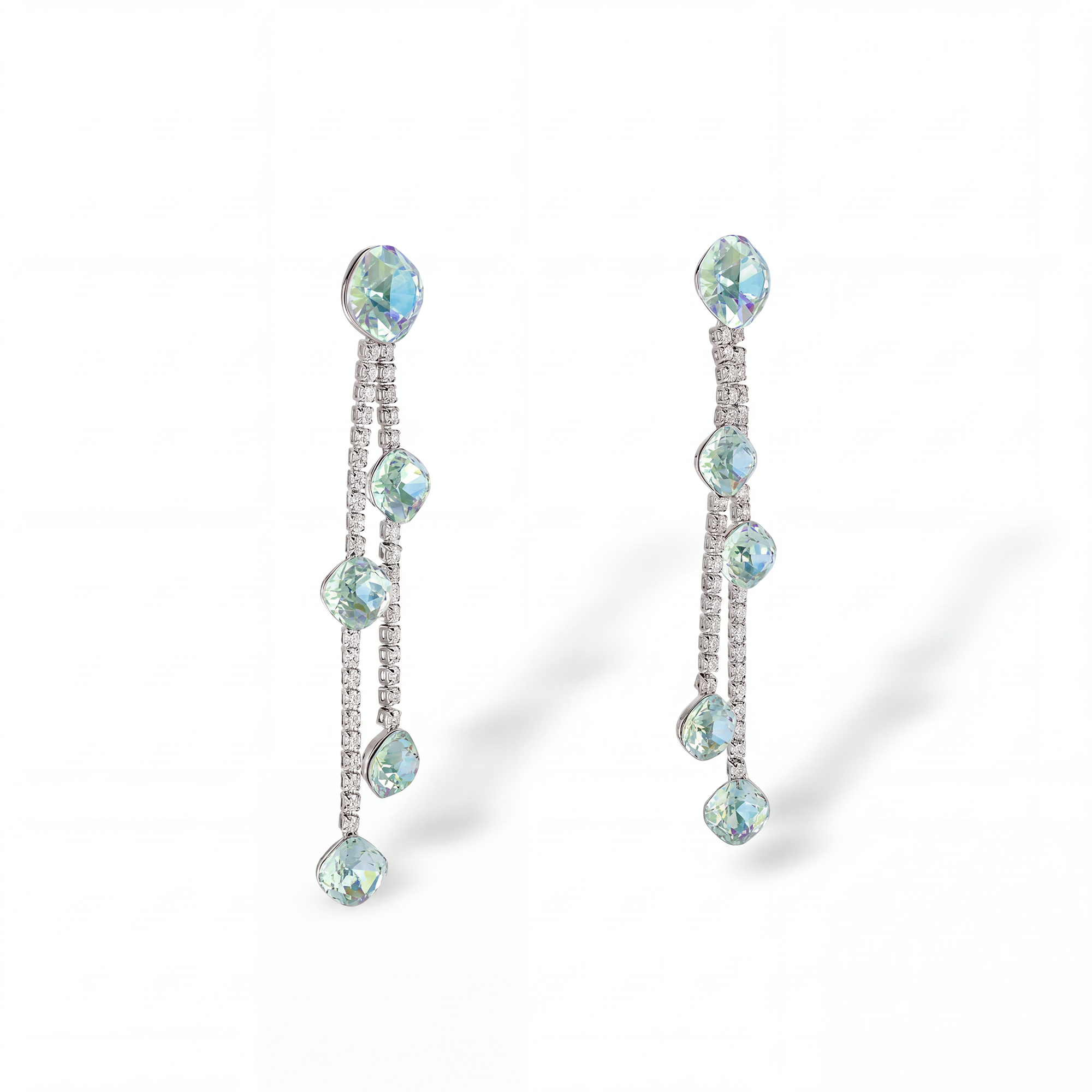 Hermionne Cushion Drop Earrings