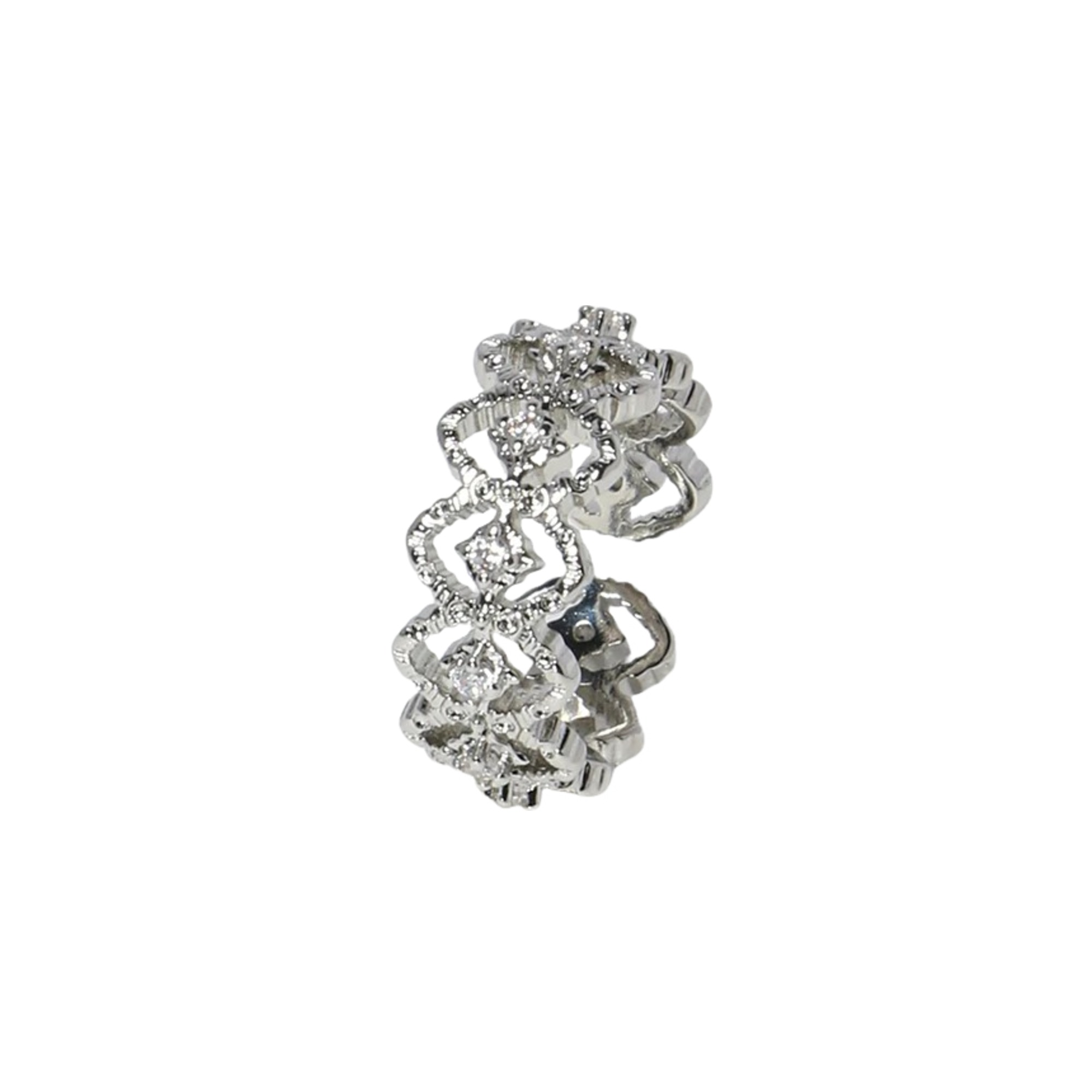 Ildegonde Openwork Filigree Open Ring