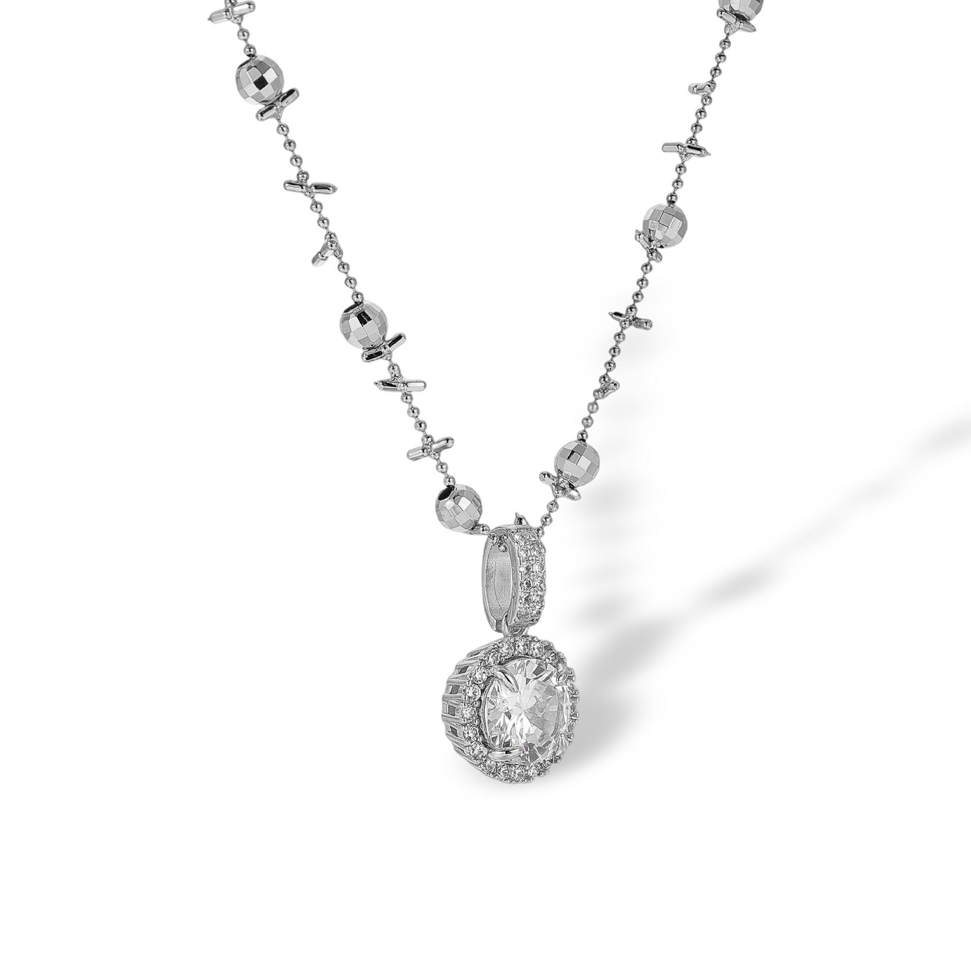 Innocence 18K Gold Round Necklace