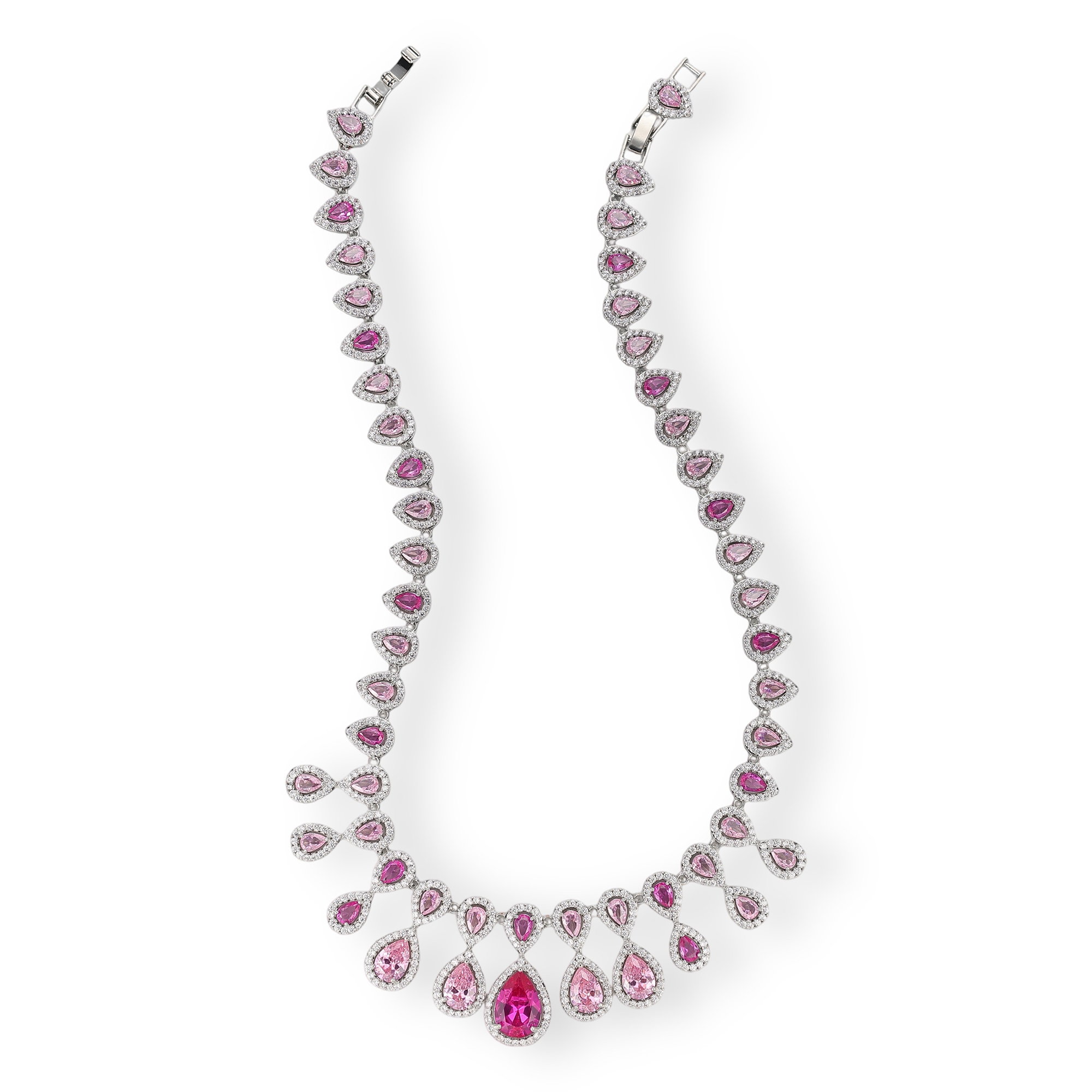 Iphigenia Teardrop Fringe Necklace