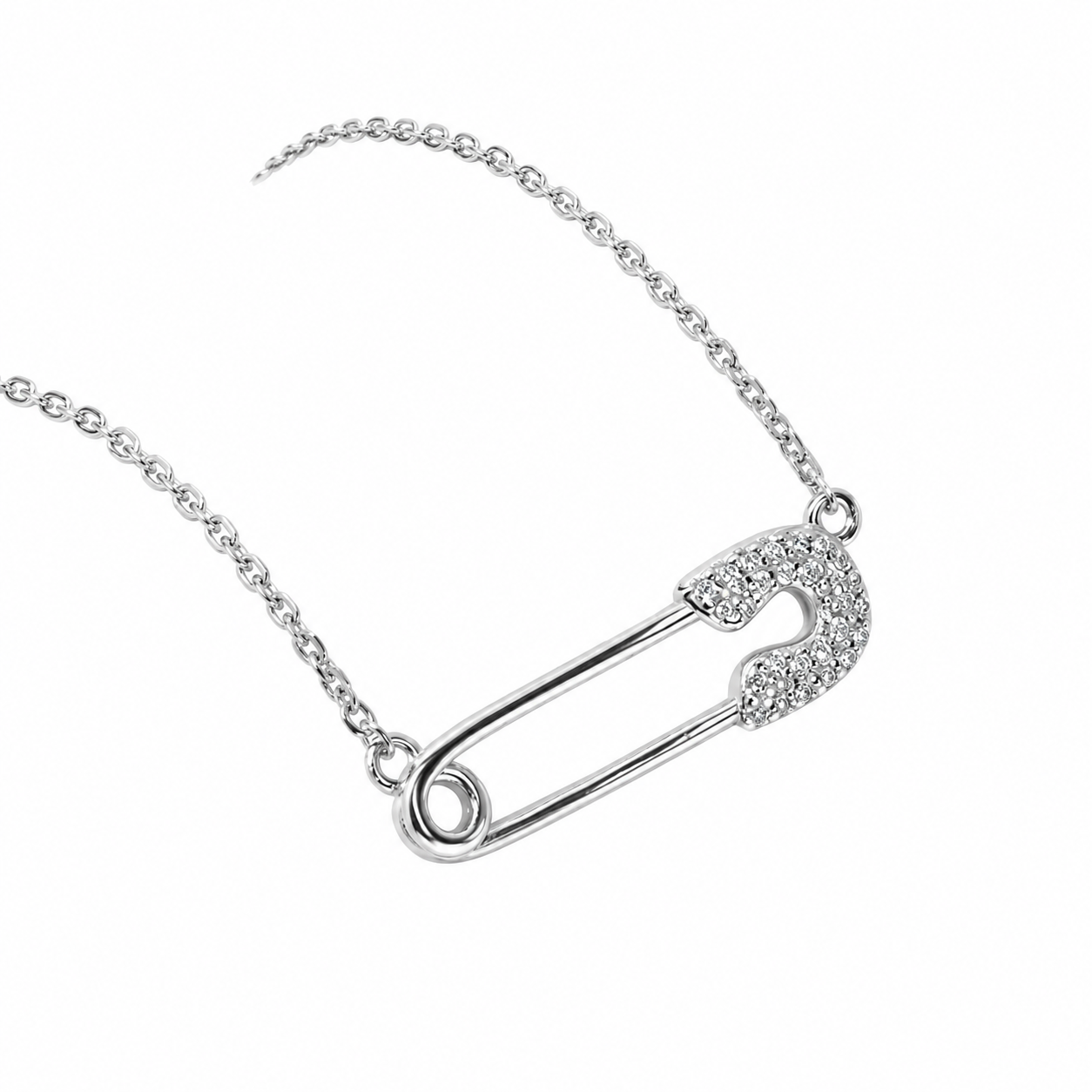 Juditha 18K Gold Pin Necklace