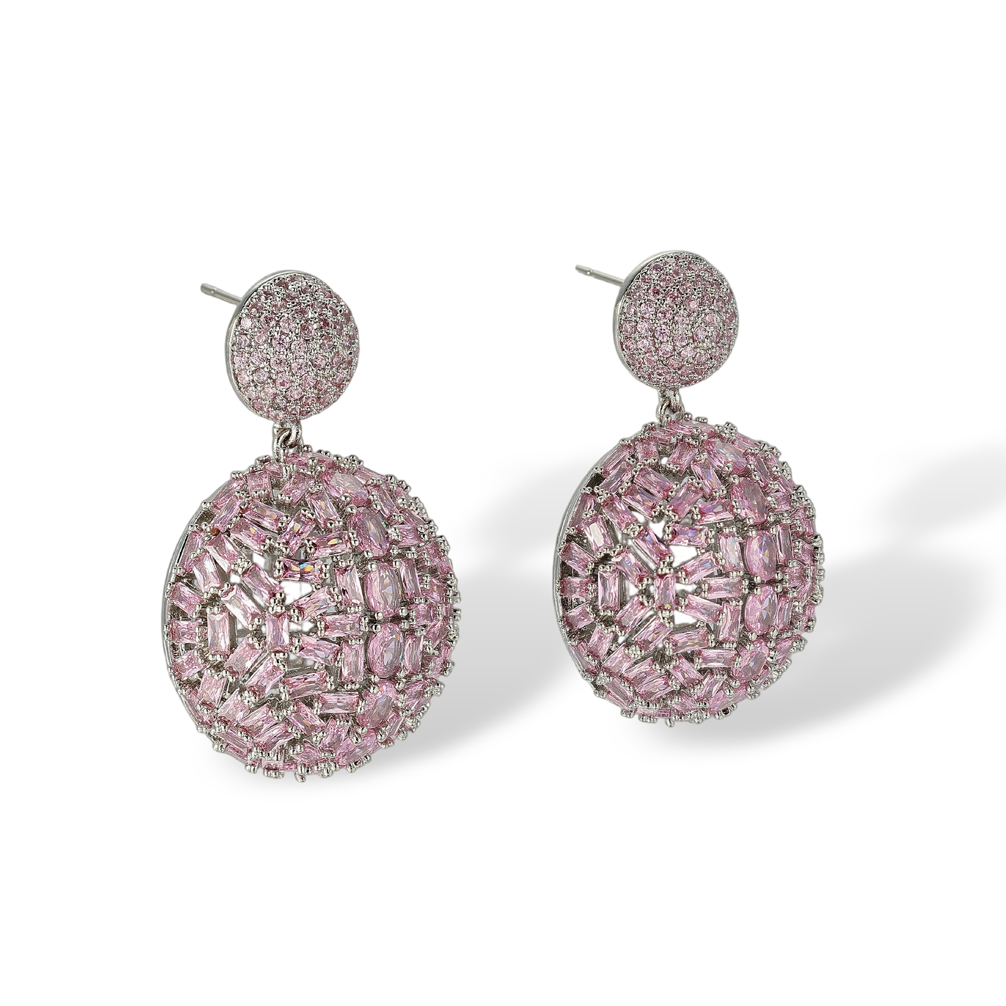 Juliette 18K Gold Spherical Drop Earrings