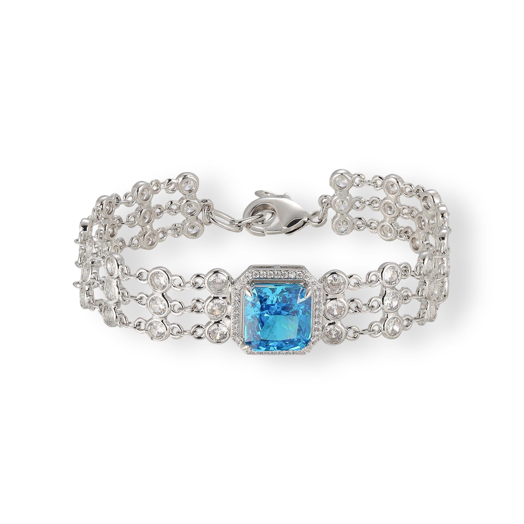 Kaja Blue Square Bracelet