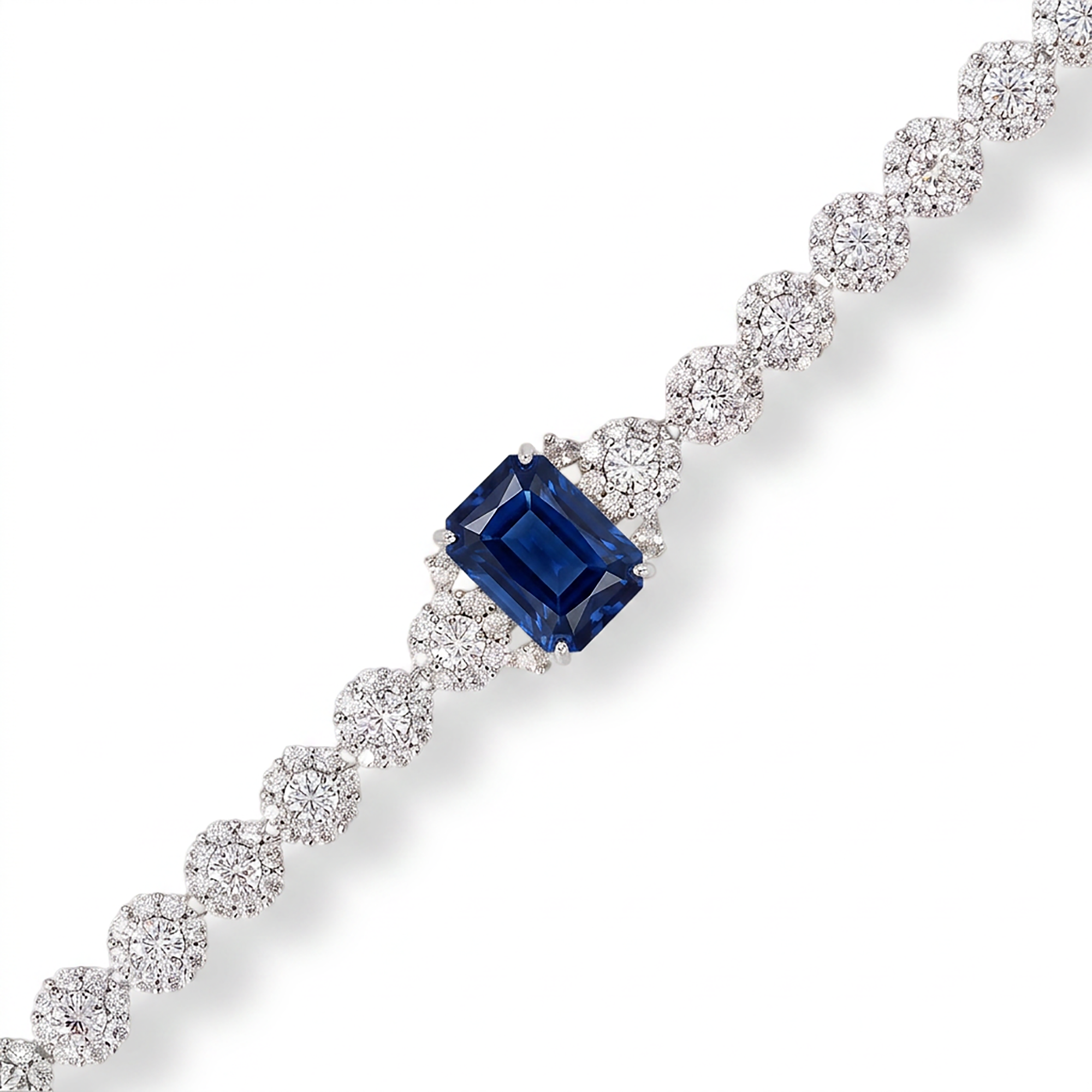 Karen Rectangular Floral Bracelet