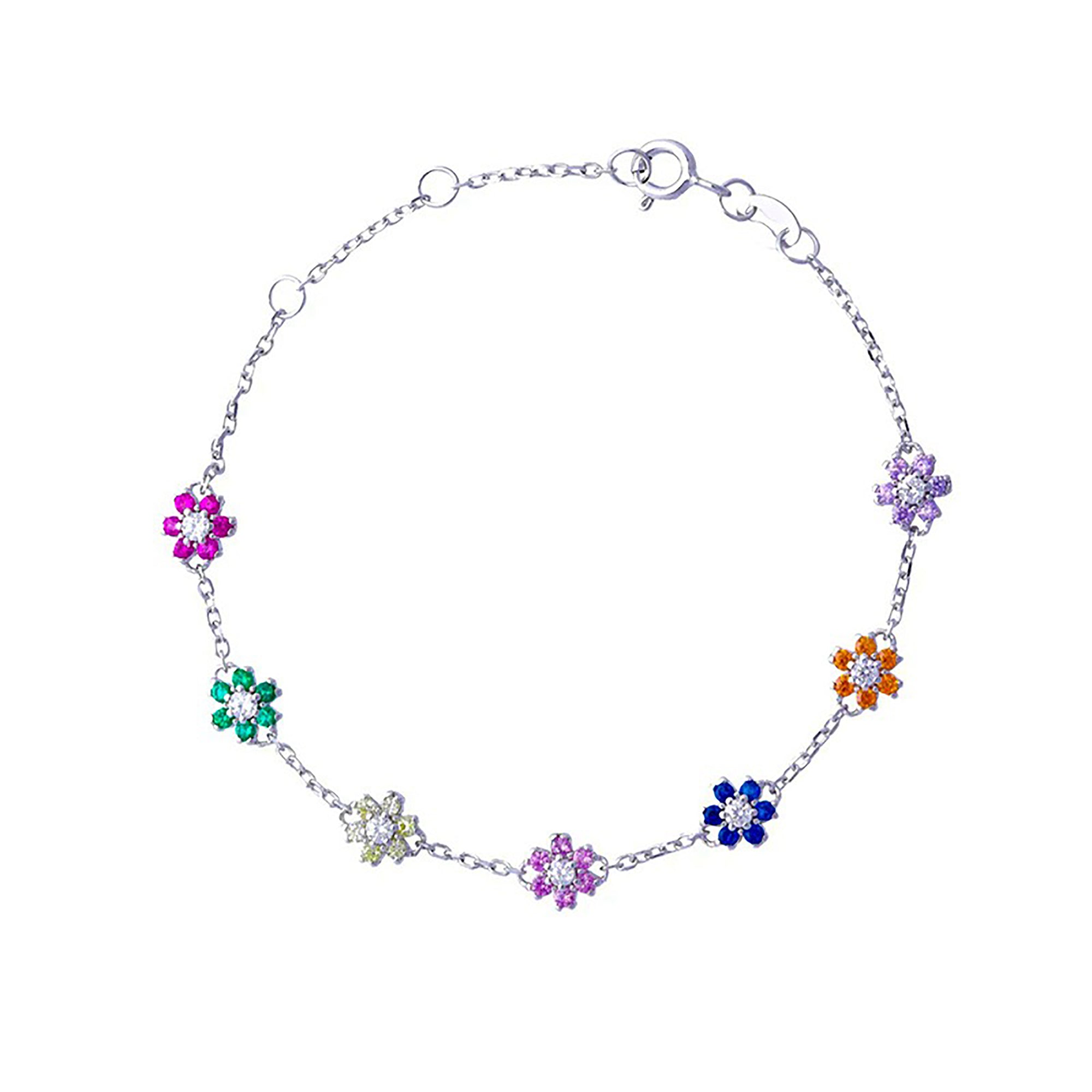 Liesse Multicolor Floral Bracelet