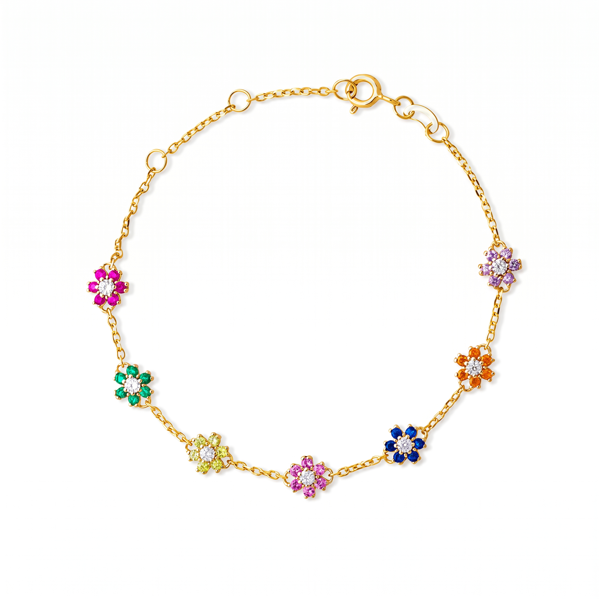 Liesse Multicolor Floral Bracelet