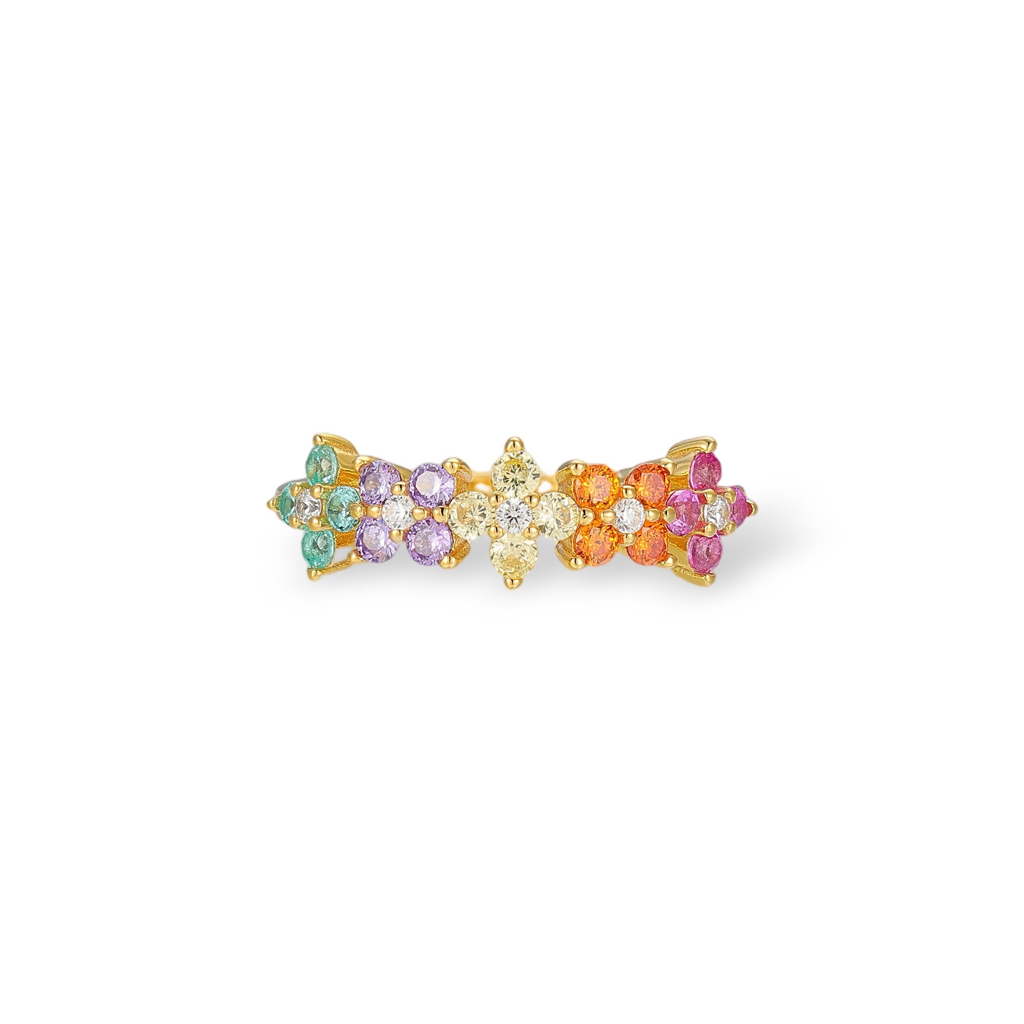 Luzie Multicolor Floral Ring