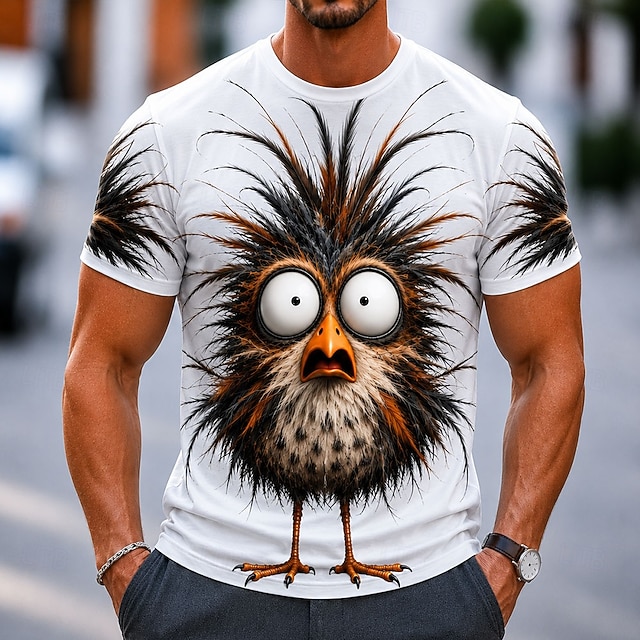  Men's Animal Cows T Shirt Short Sleeve T shirt