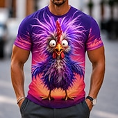  Men's Animal Cows T Shirt Short Sleeve T shirt