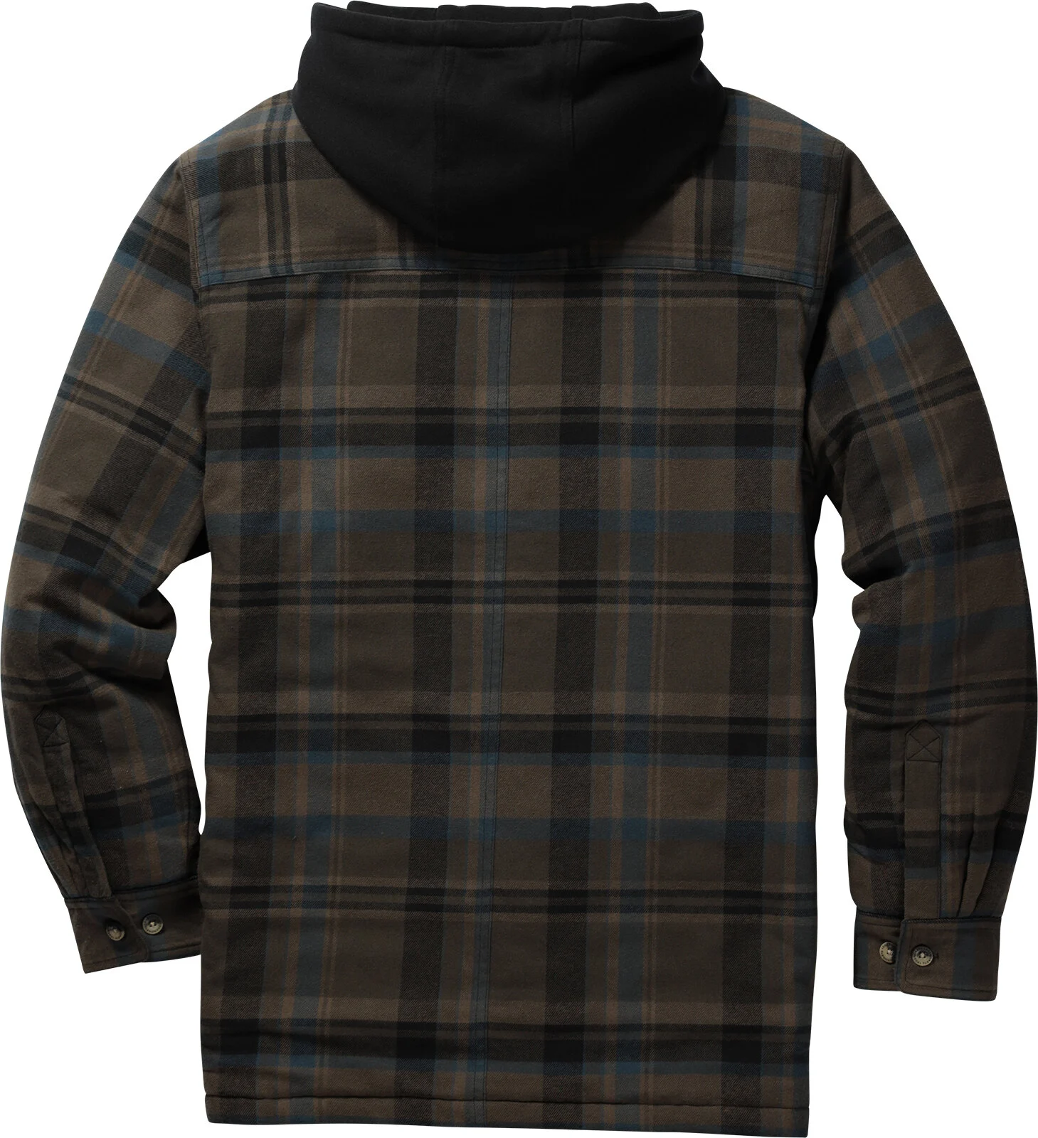 Men's Maplewood Hooded Flannel Shirt Jacket