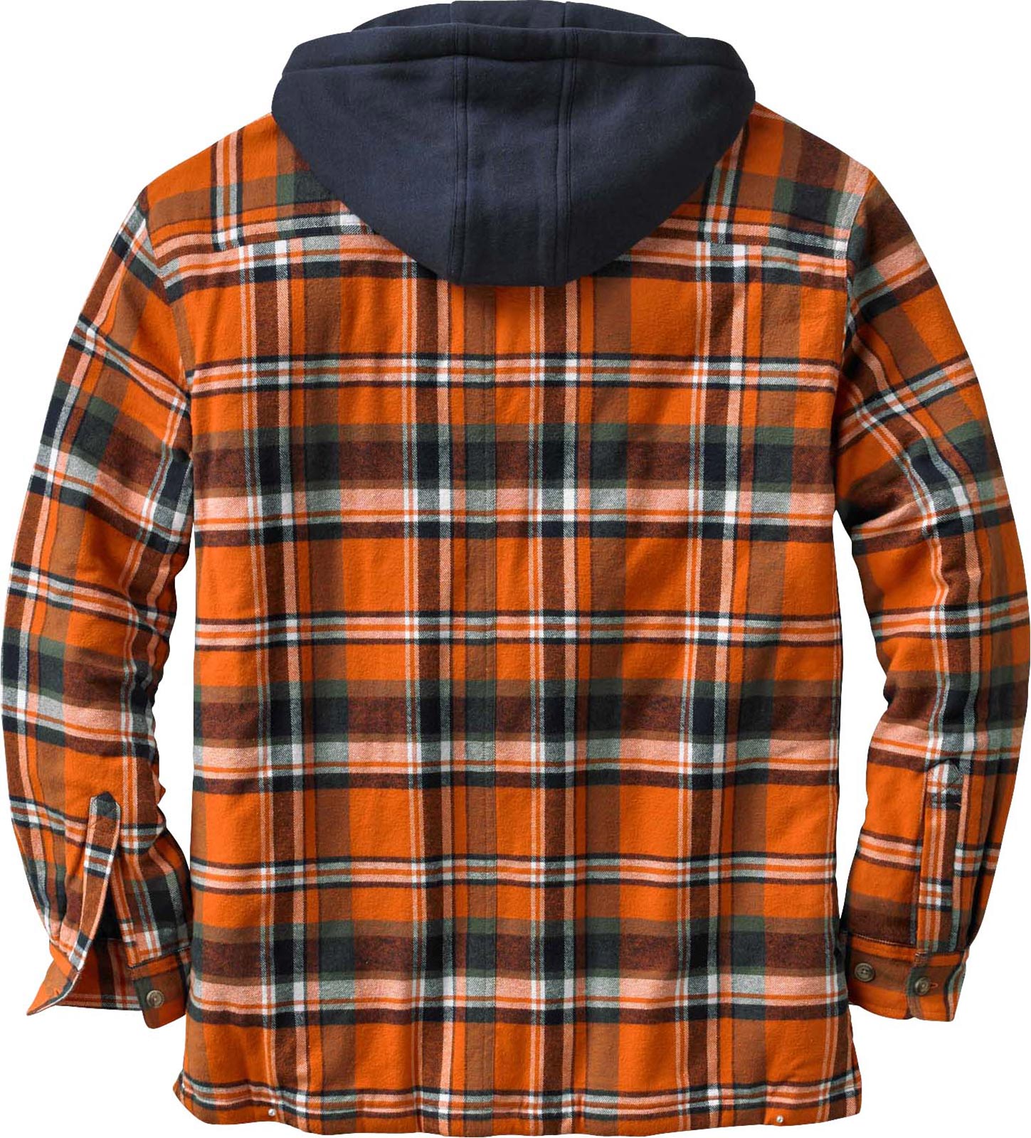 Men's Maplewood Hooded Flannel Shirt Jacket