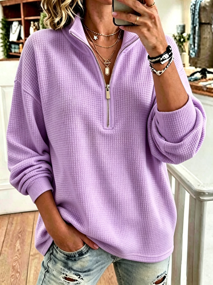 Purple Pullover