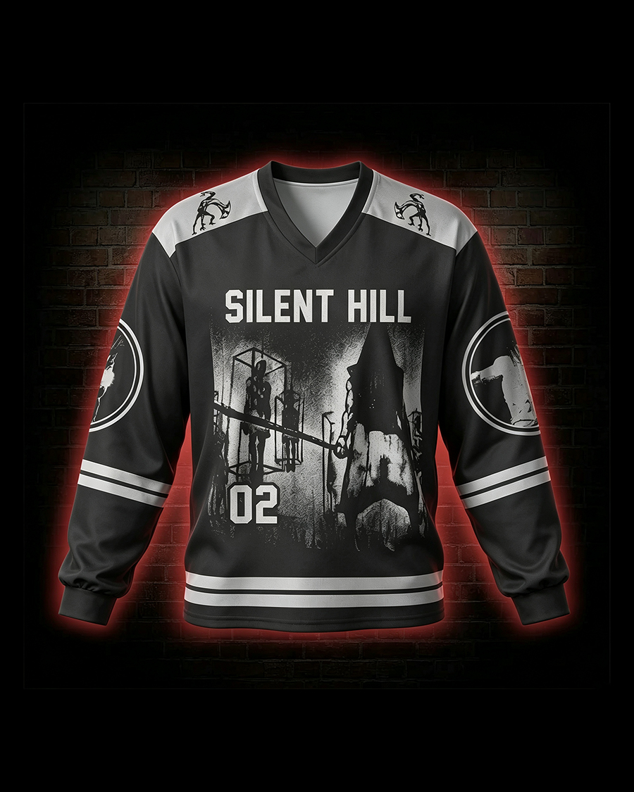 The Silent is Broken V-Neck Long Sleeve Jersey